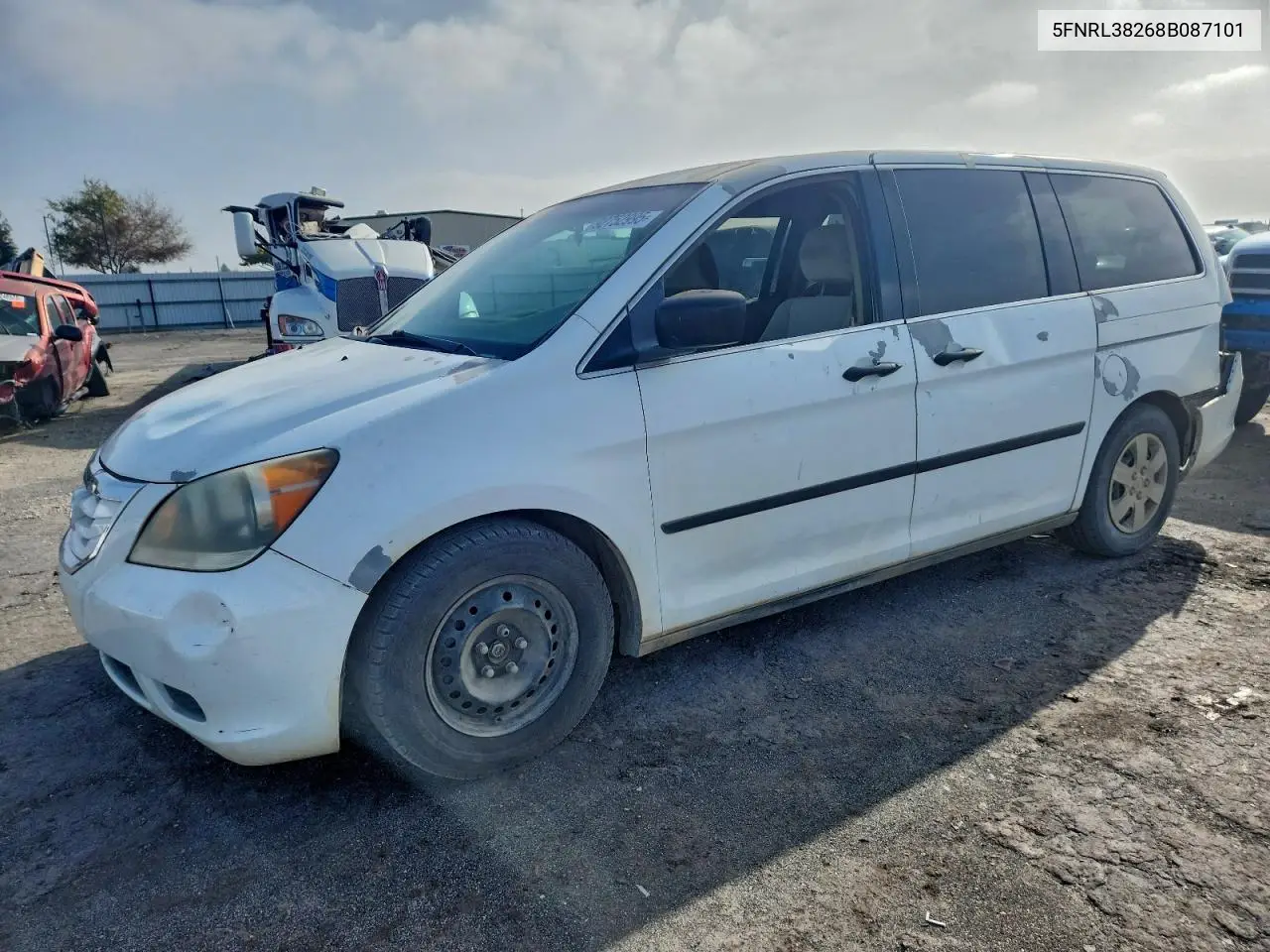 5FNRL38268B087101 2008 Honda Odyssey Lx