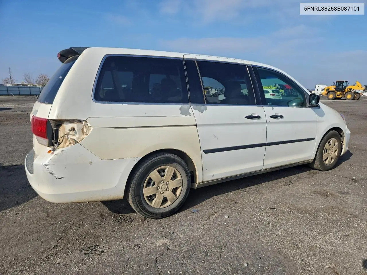 5FNRL38268B087101 2008 Honda Odyssey Lx