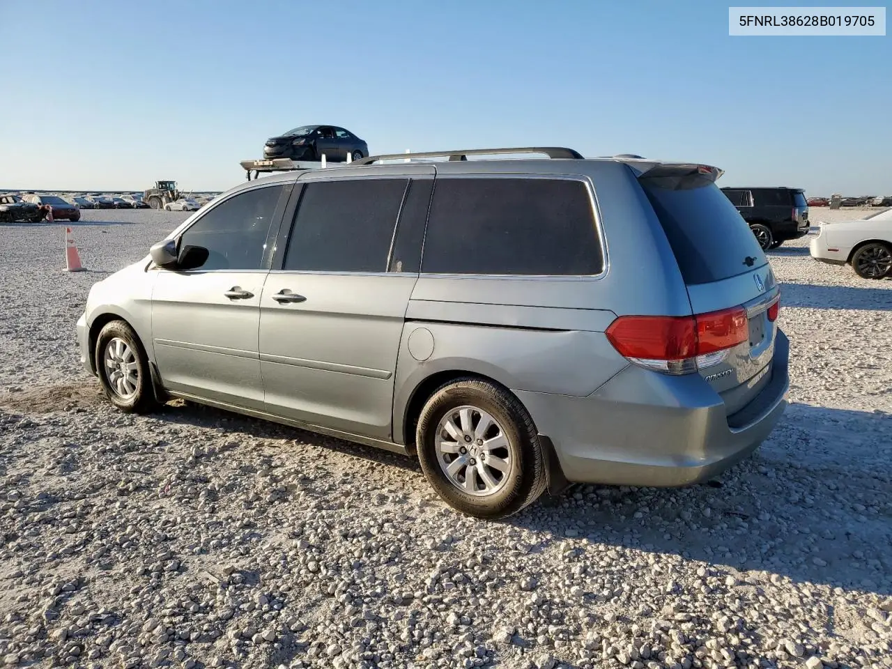 5FNRL38628B019705 2008 Honda Odyssey Exl