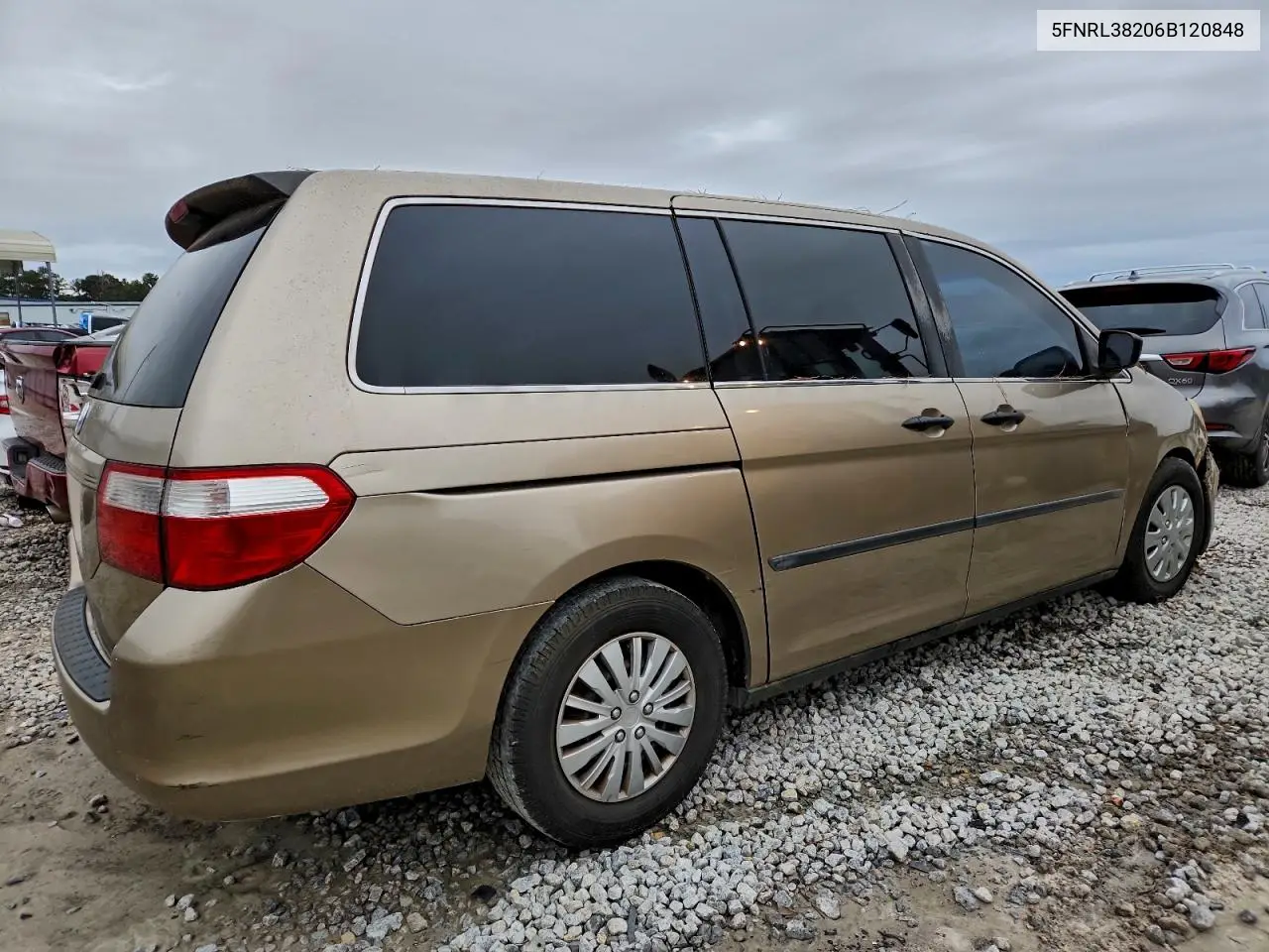 5FNRL38206B120848 2008 Honda Odyssey