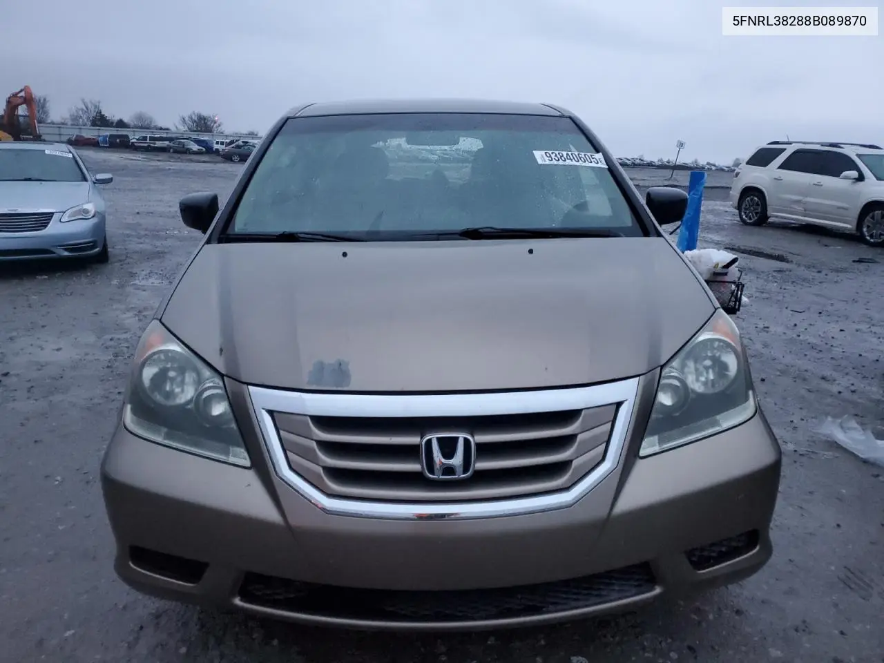 5FNRL38288B089870 2008 Honda Odyssey Lx
