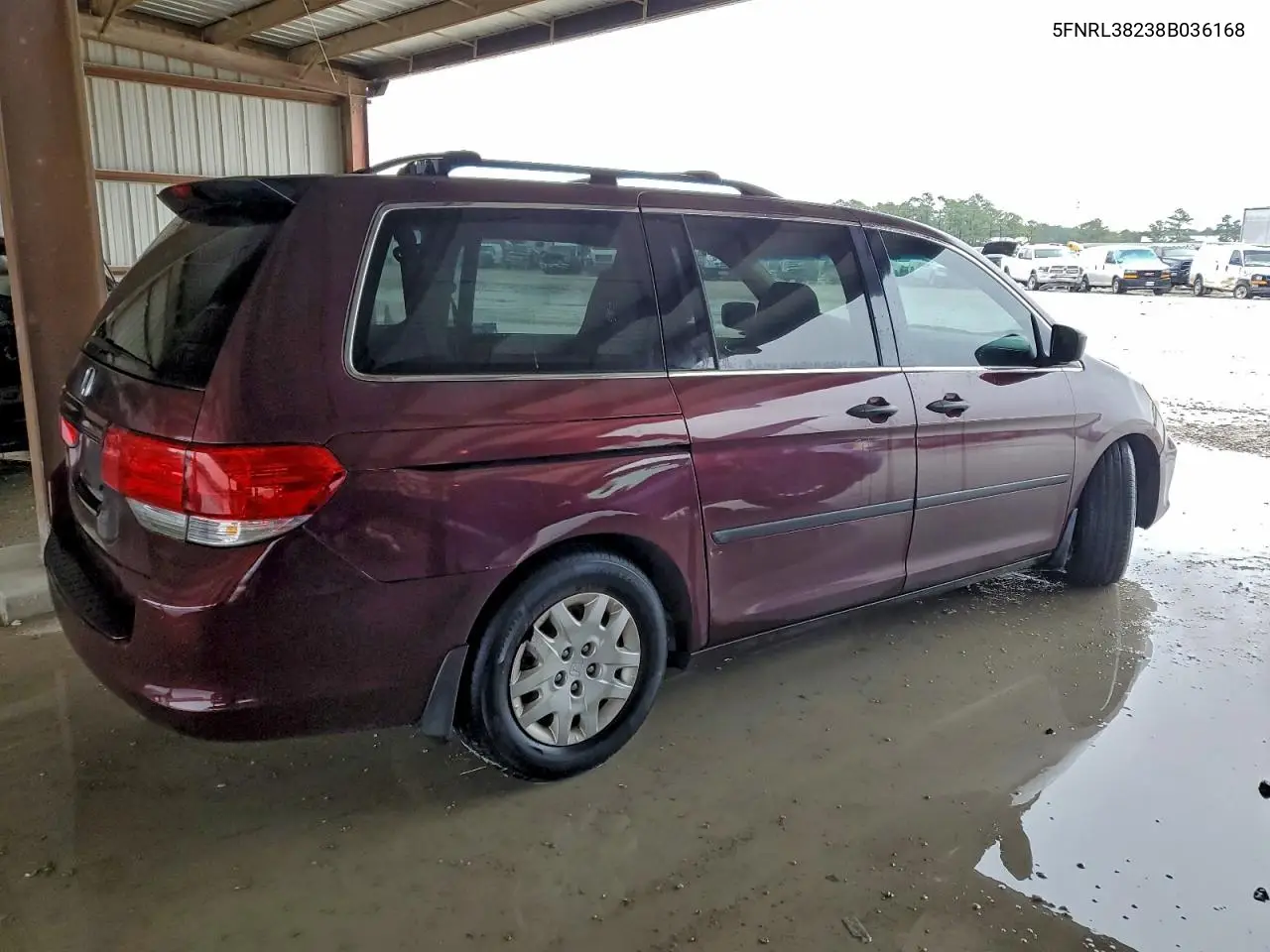 5FNRL38238B036168 2008 Honda Odyssey Lx