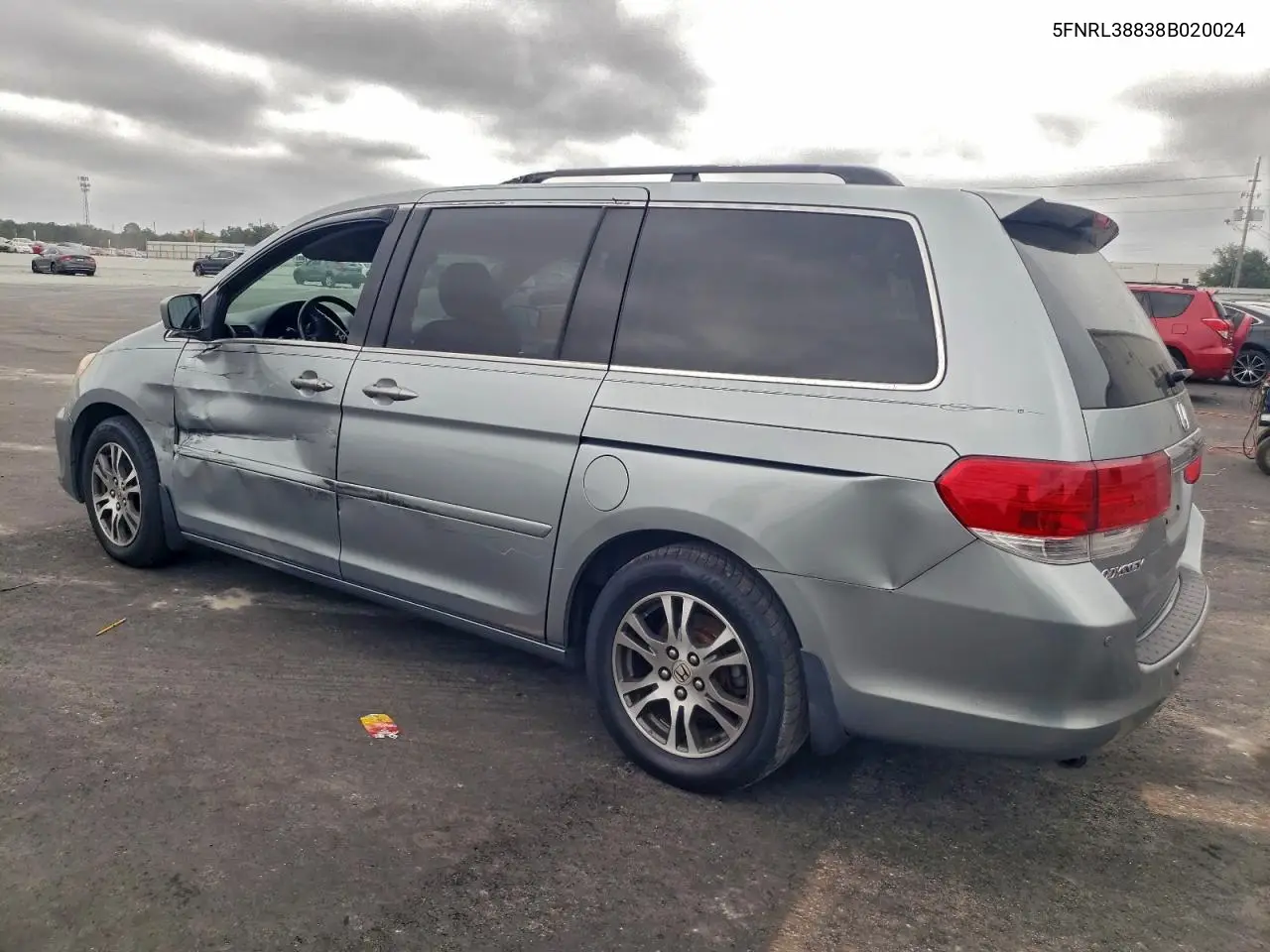 5FNRL38838B020024 2008 Honda Odyssey Touring