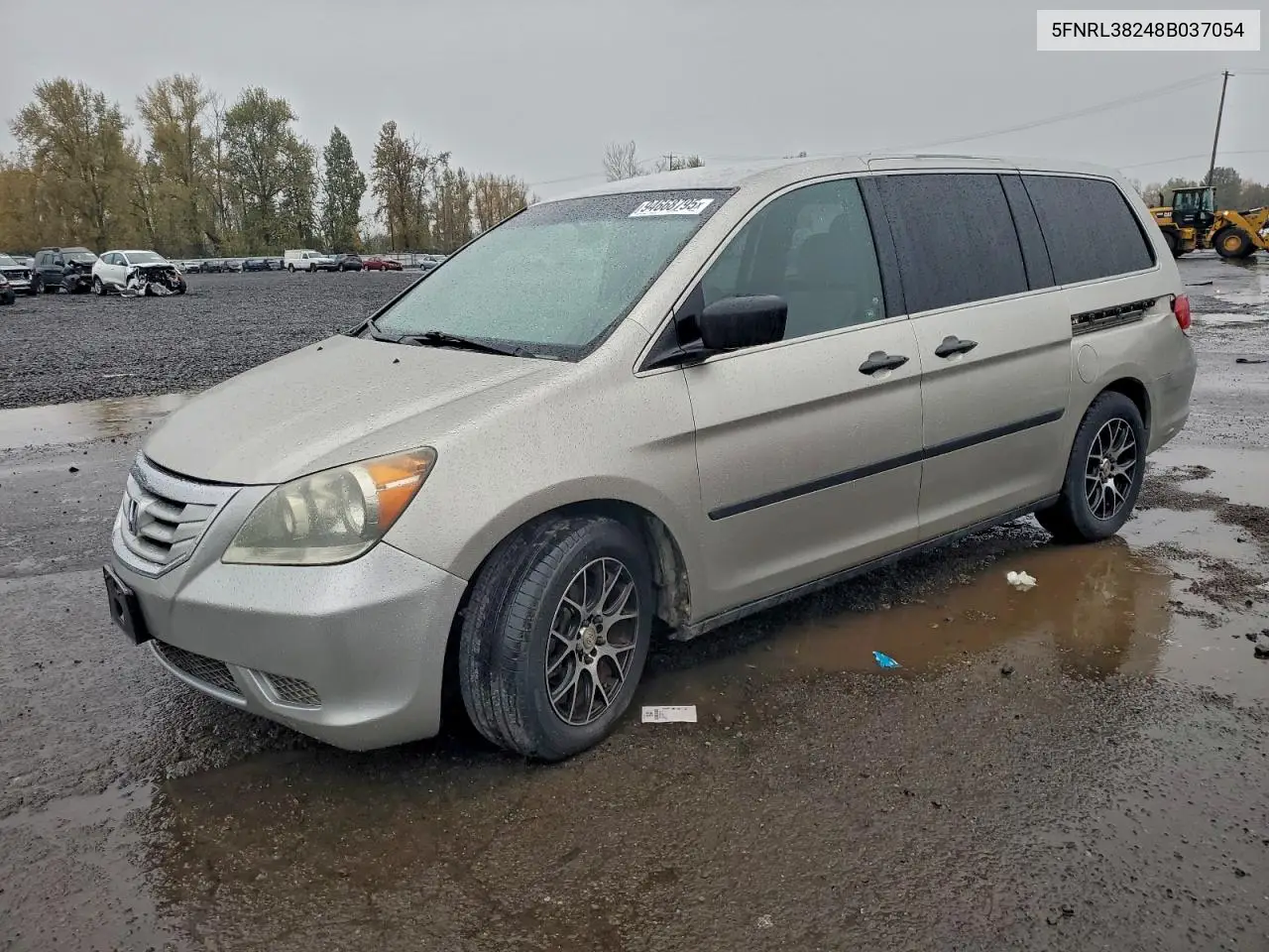 5FNRL38248B037054 2008 Honda Odyssey Lx