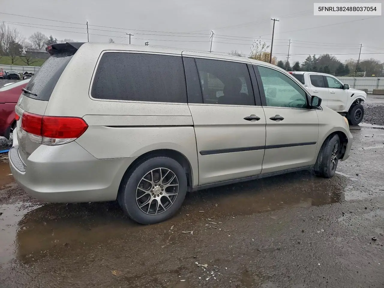 5FNRL38248B037054 2008 Honda Odyssey Lx