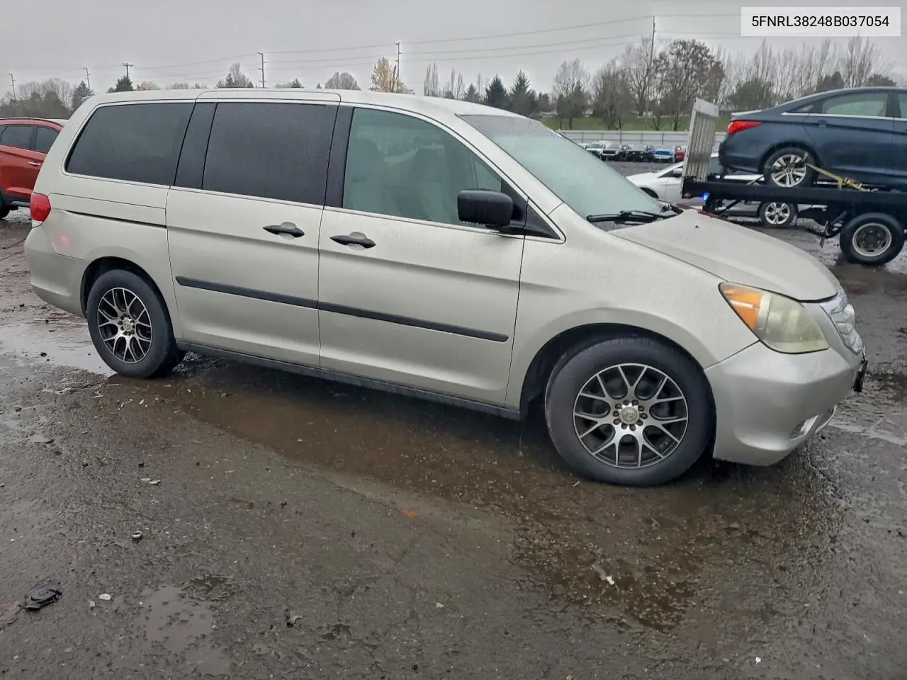 5FNRL38248B037054 2008 Honda Odyssey Lx