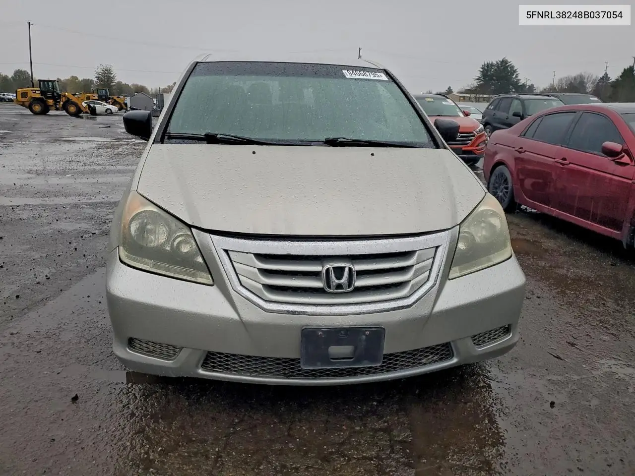 5FNRL38248B037054 2008 Honda Odyssey Lx