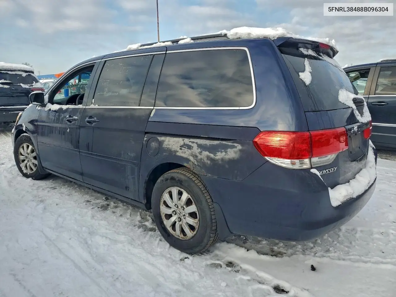 5FNRL38488B096304 2008 Honda Odyssey Ex