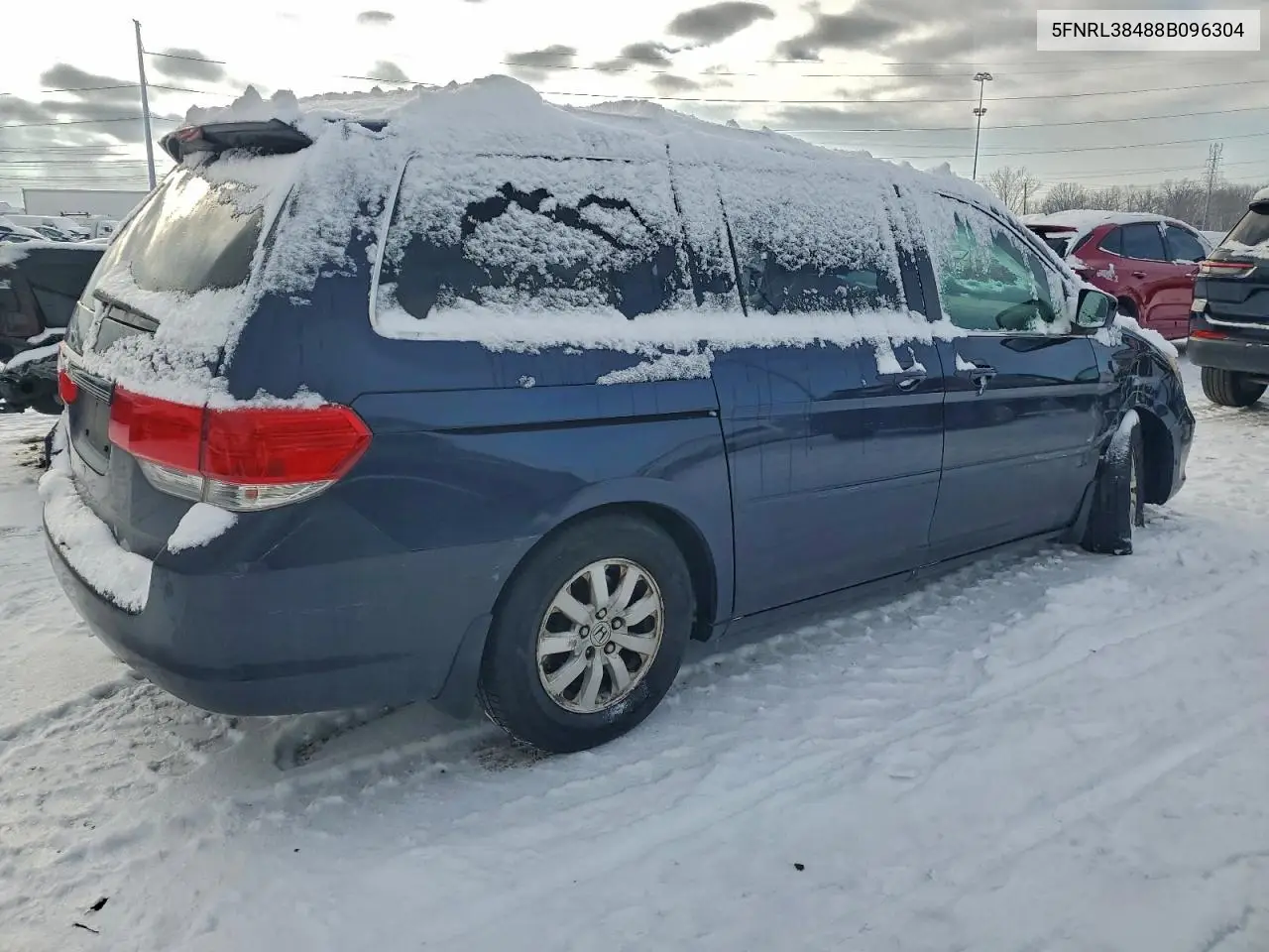 5FNRL38488B096304 2008 Honda Odyssey Ex