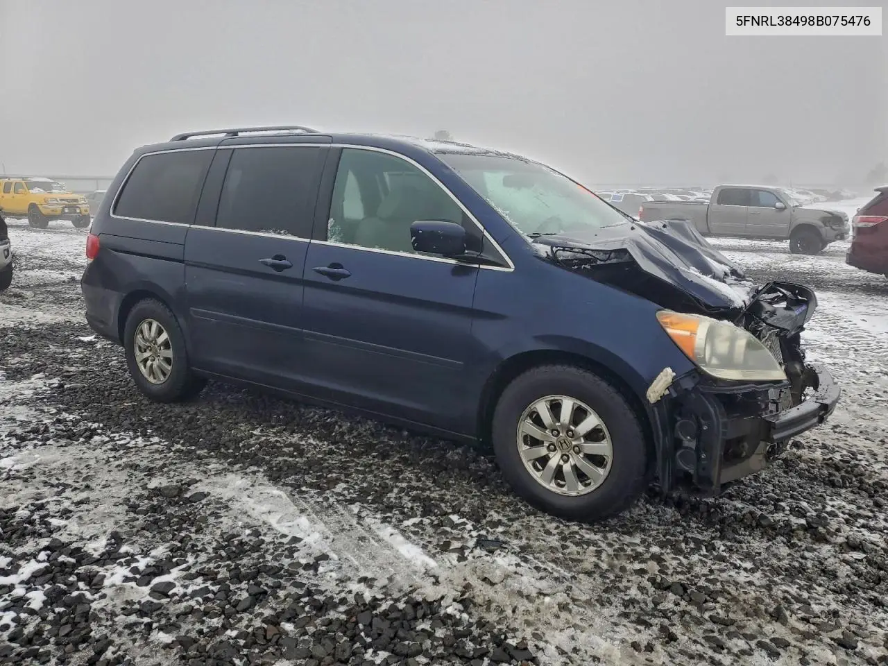 5FNRL38498B075476 2008 Honda Odyssey Ex