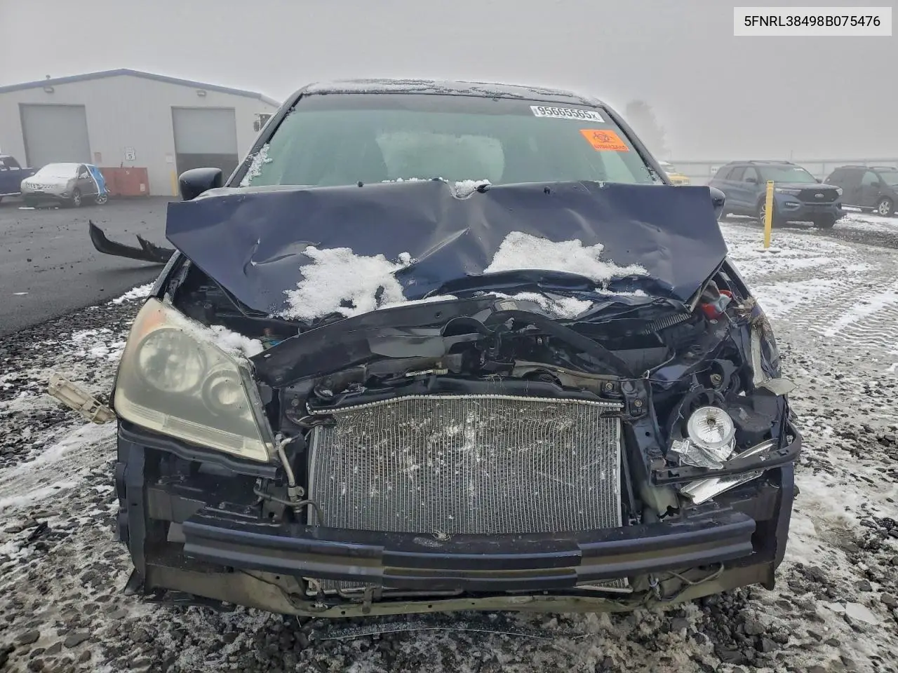 5FNRL38498B075476 2008 Honda Odyssey Ex