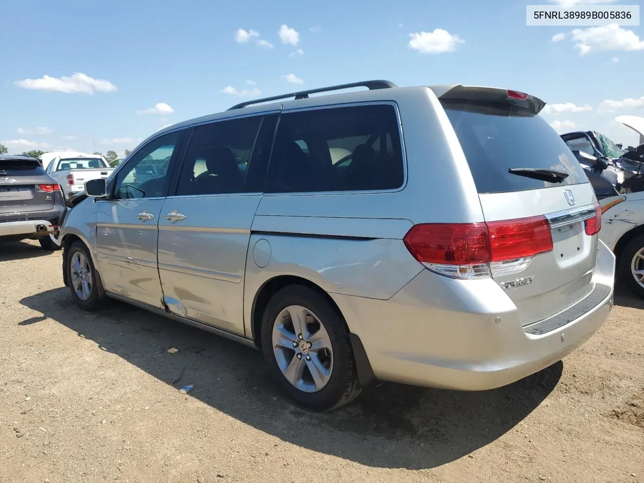 5FNRL38989B005836 2009 Honda Odyssey Touring