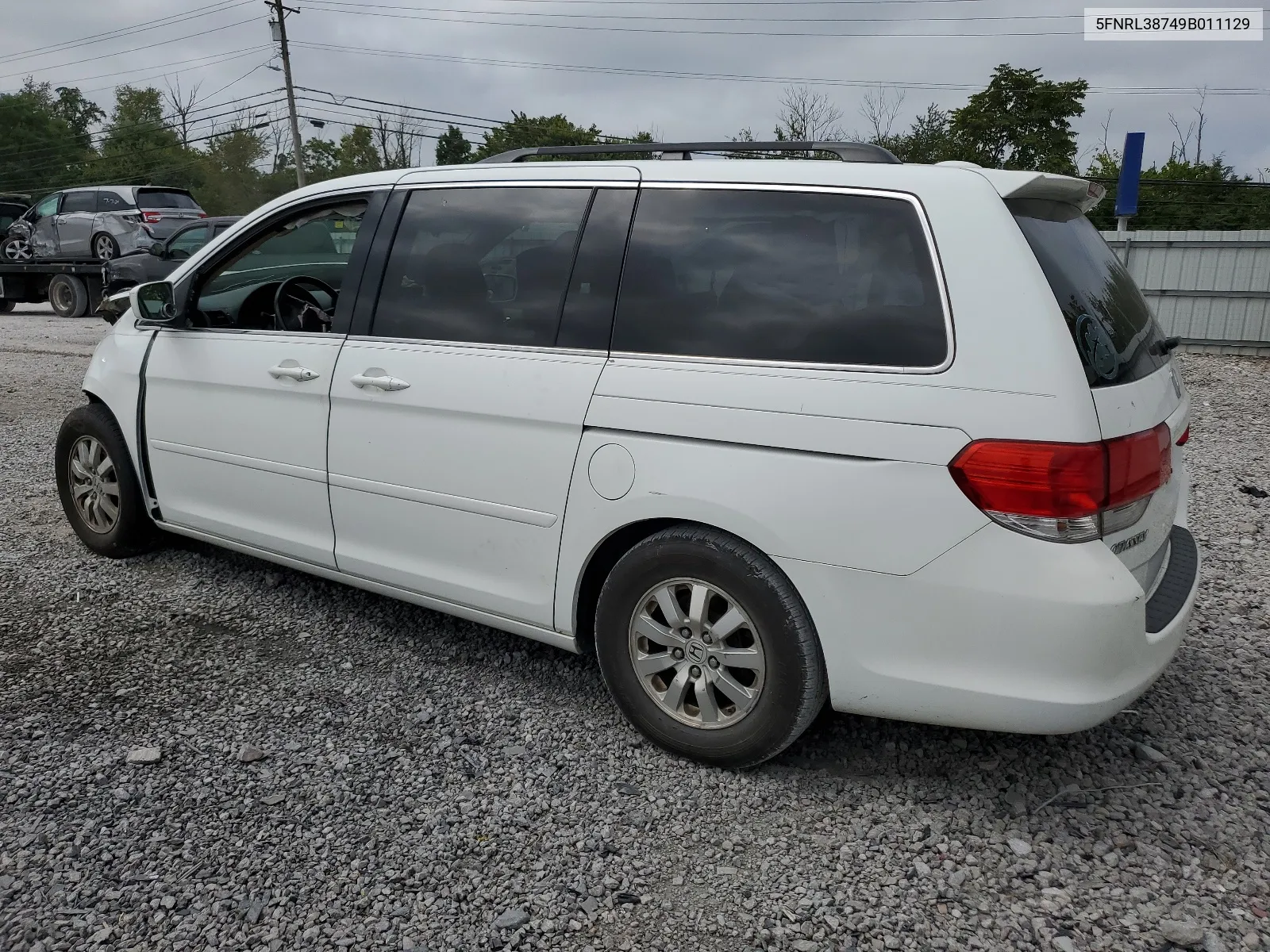 2009 Honda Odyssey Exl VIN: 5FNRL38749B011129 Lot: 66564494