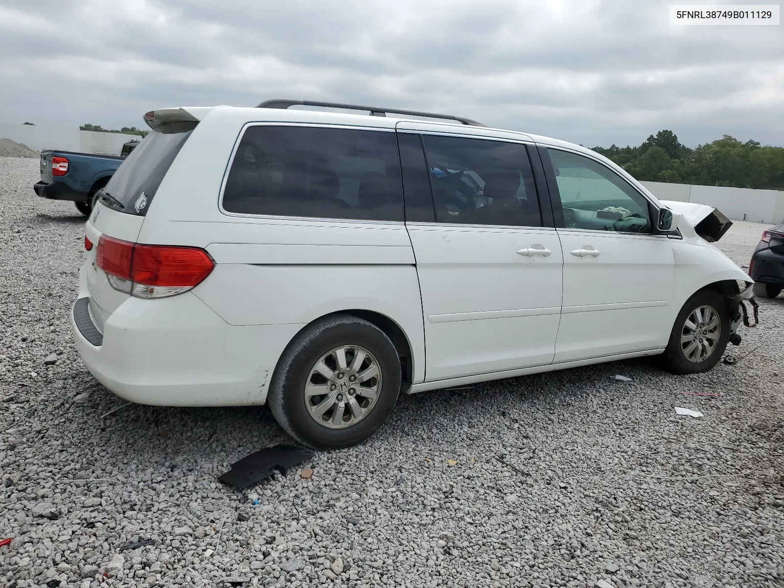 2009 Honda Odyssey Exl VIN: 5FNRL38749B011129 Lot: 66564494