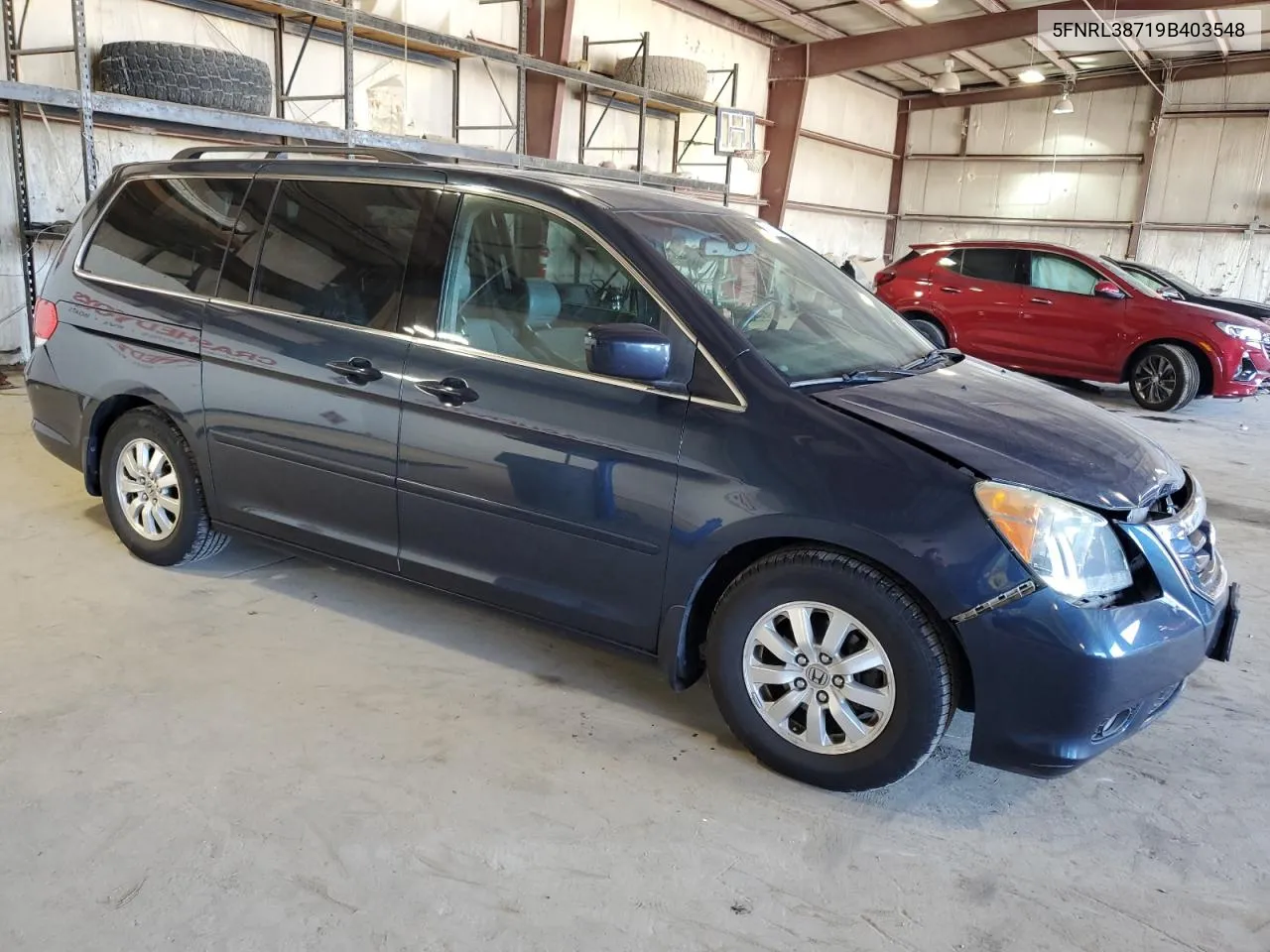 5FNRL38719B403548 2009 Honda Odyssey Exl