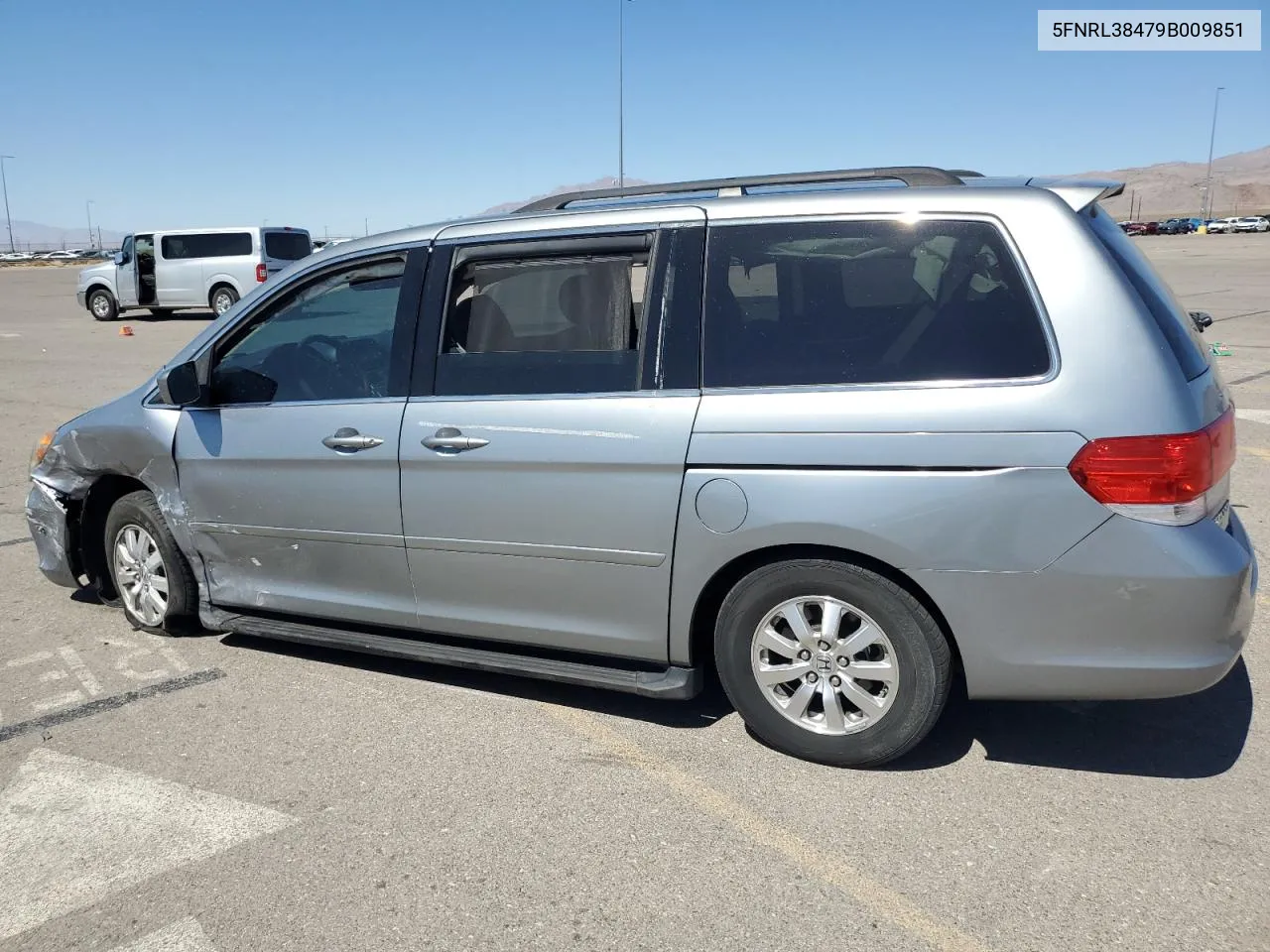 2009 Honda Odyssey Ex VIN: 5FNRL38479B009851 Lot: 71891274