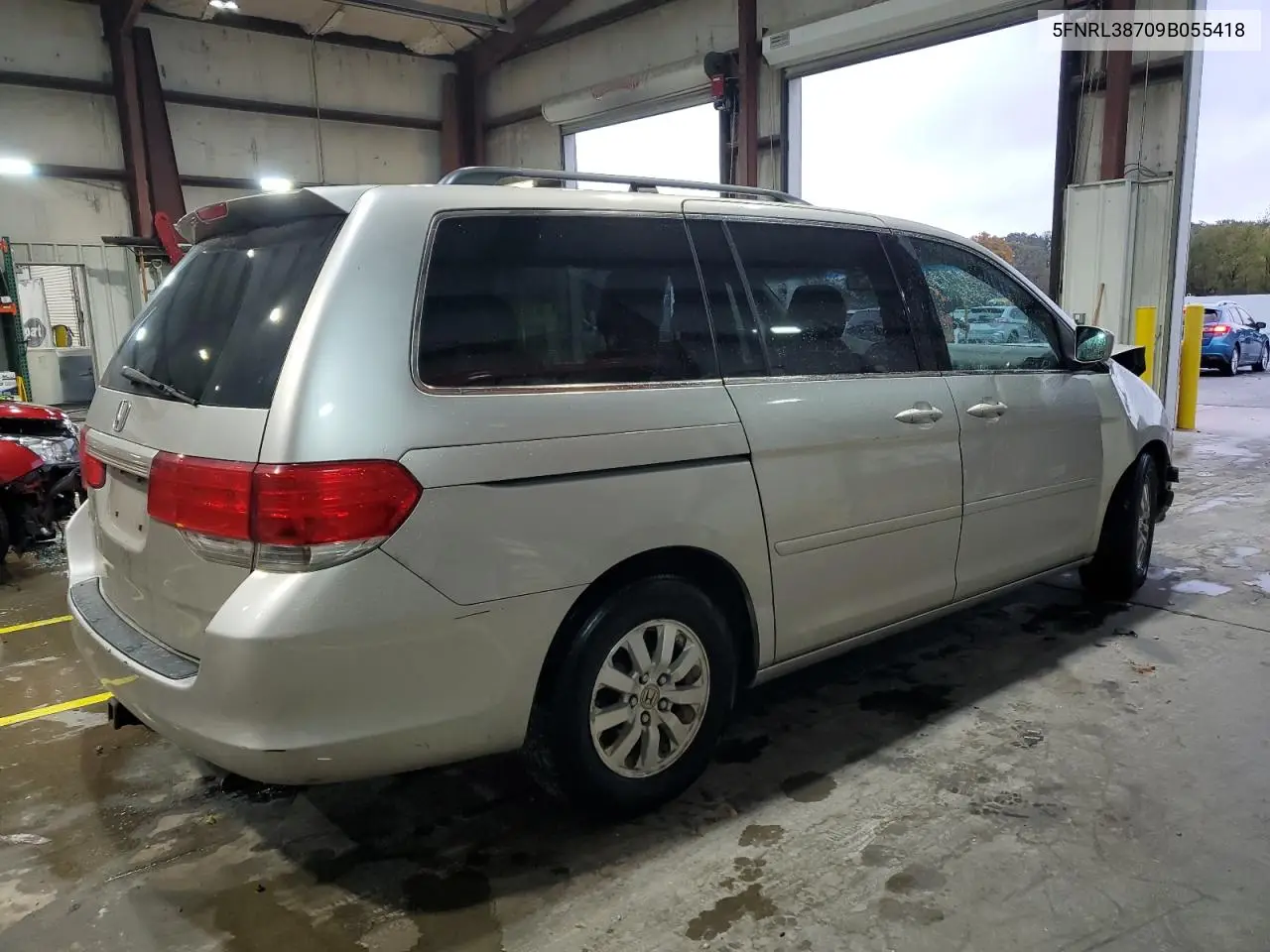 5FNRL38709B055418 2009 Honda Odyssey Exl