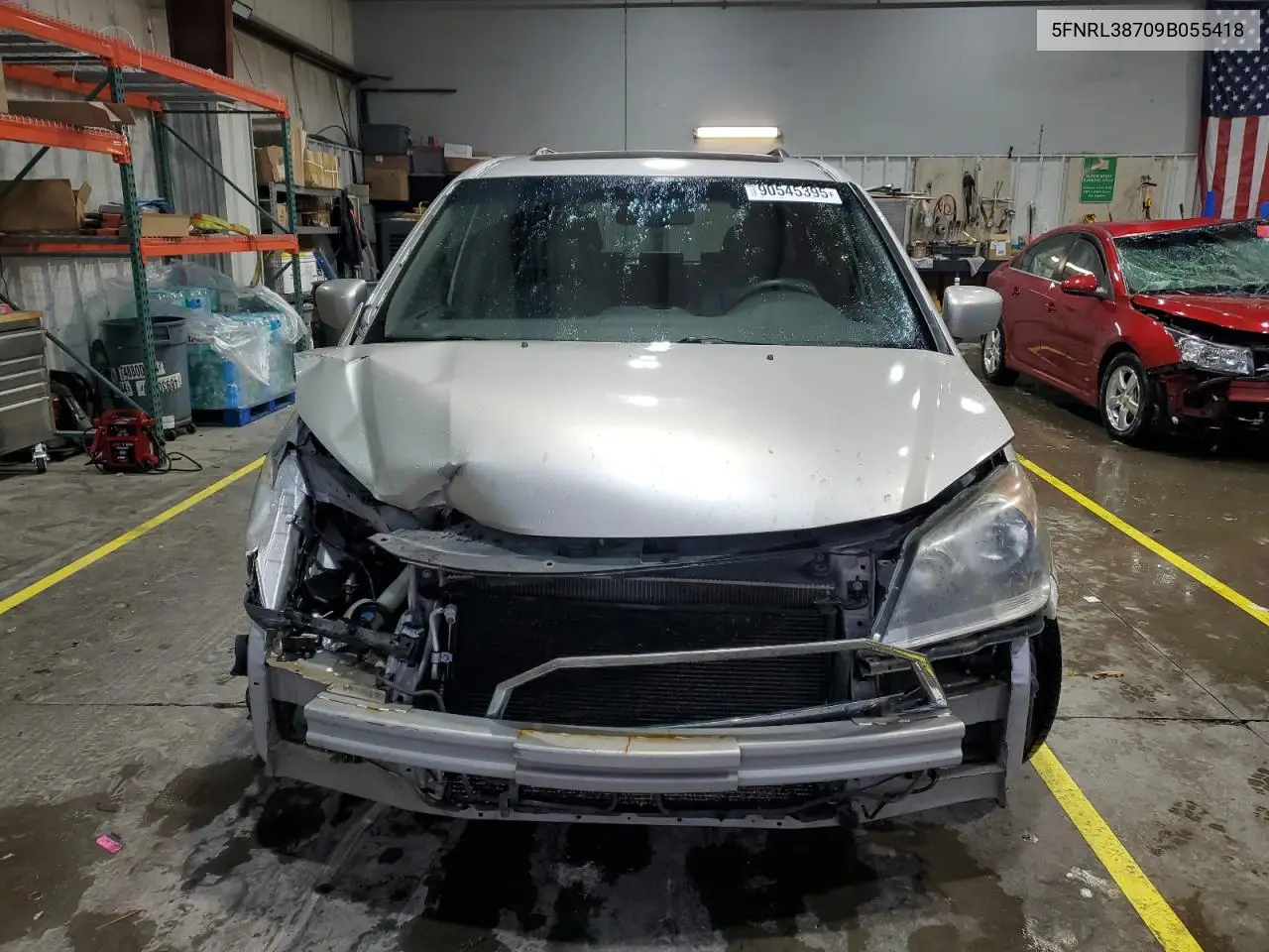 5FNRL38709B055418 2009 Honda Odyssey Exl