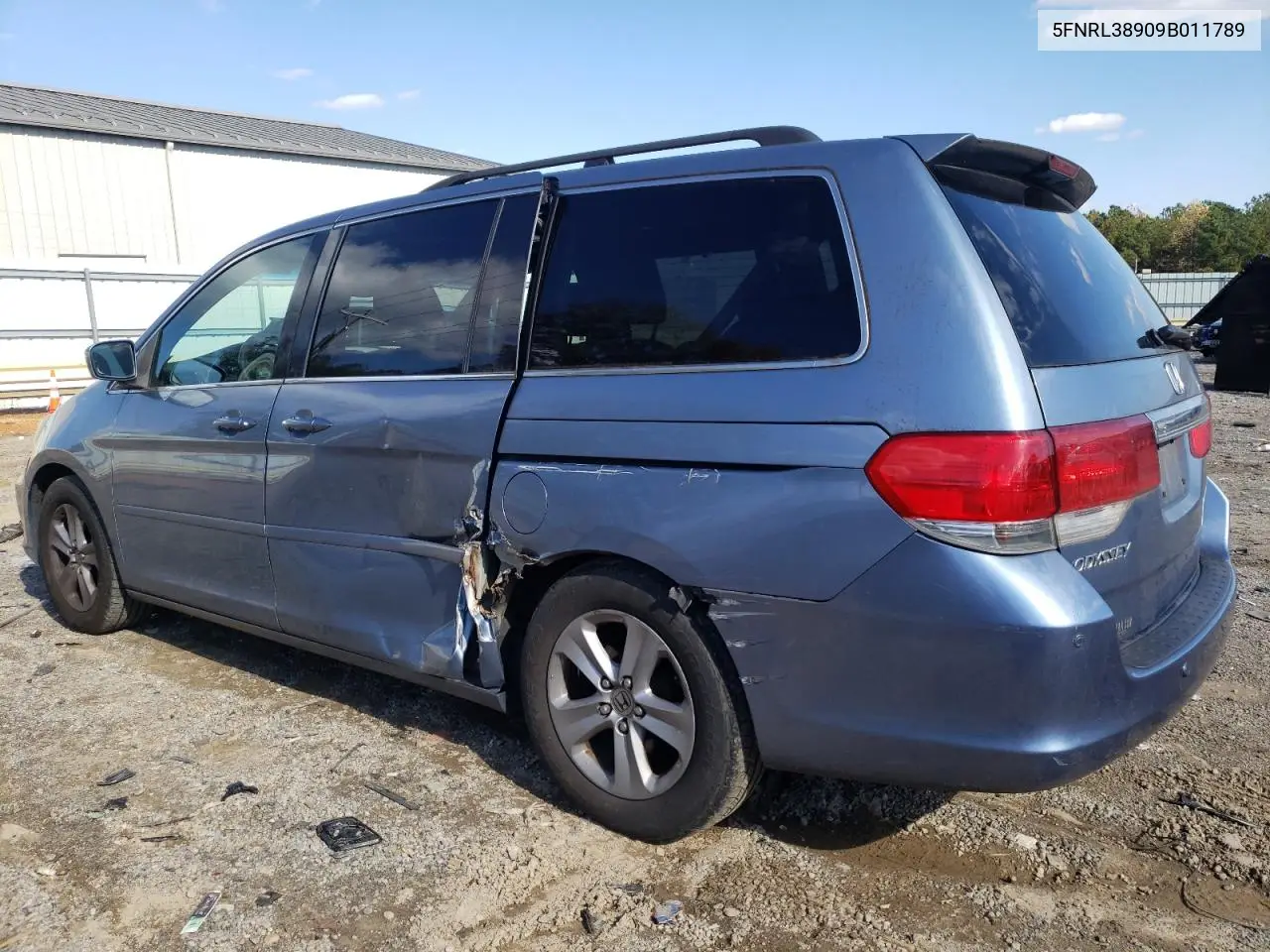 5FNRL38909B011789 2009 Honda Odyssey Touring