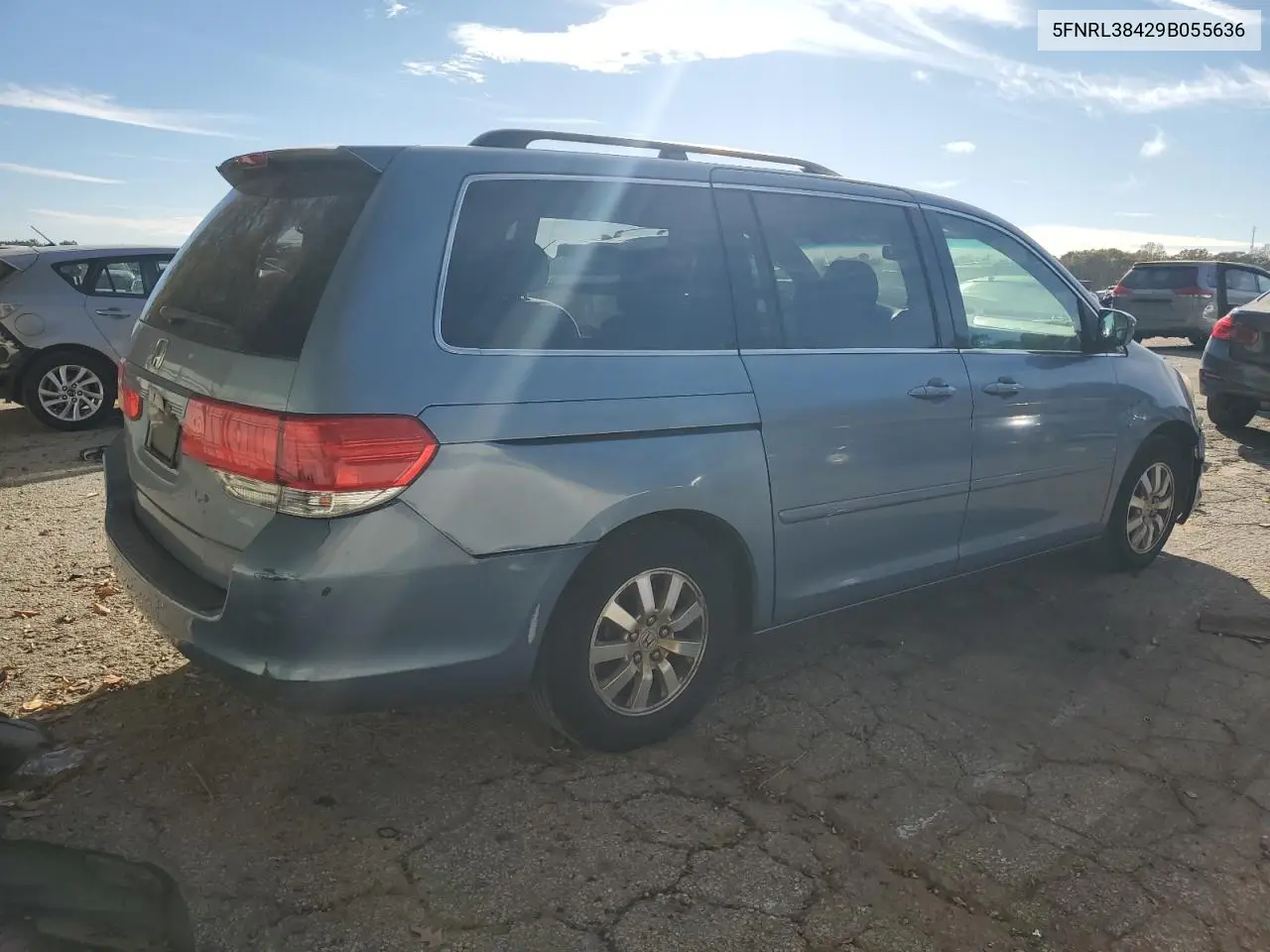 5FNRL38429B055636 2009 Honda Odyssey Ex