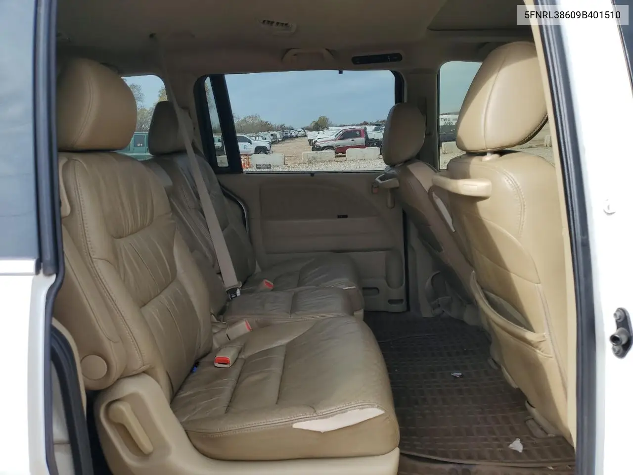 5FNRL38609B401510 2009 Honda Odyssey Exl