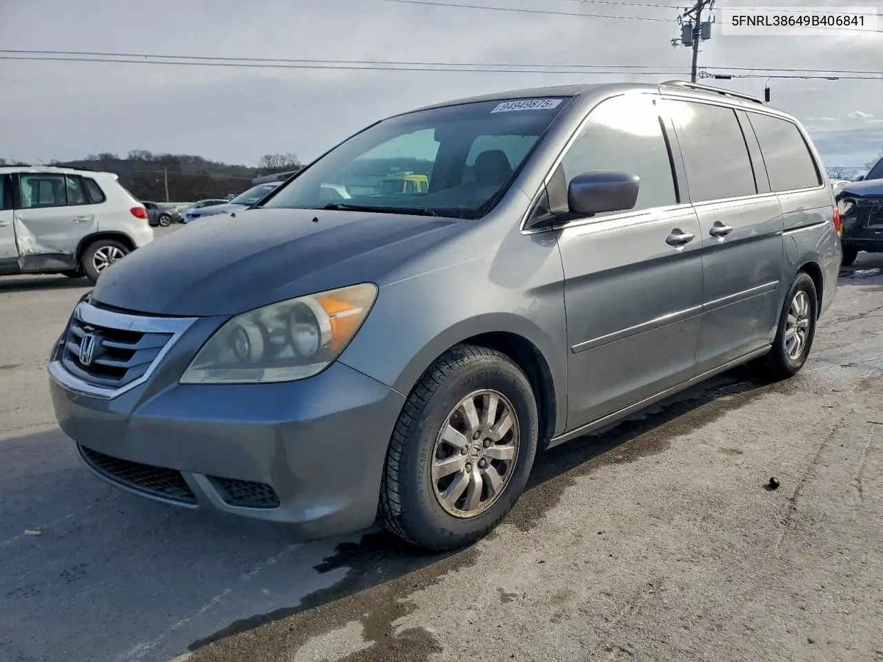 5FNRL38649B406841 2009 Honda Odyssey Exl
