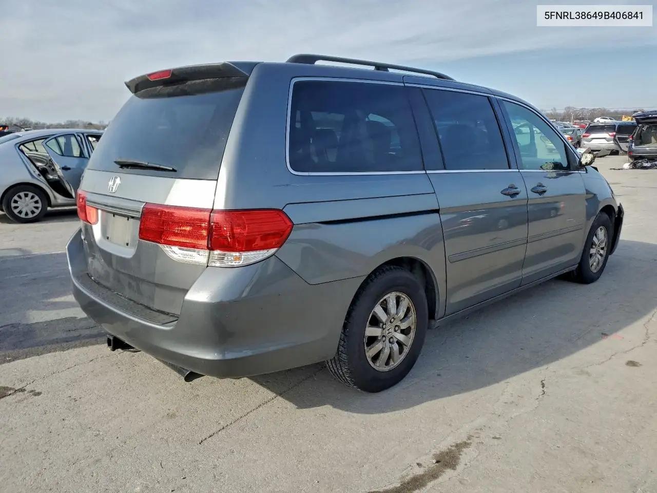 5FNRL38649B406841 2009 Honda Odyssey Exl