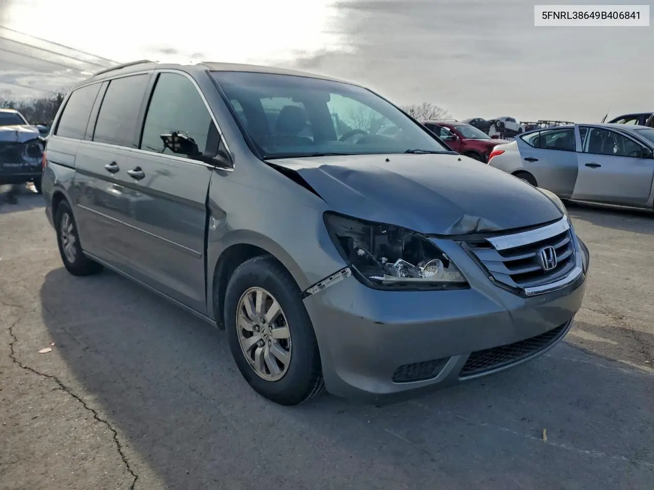 5FNRL38649B406841 2009 Honda Odyssey Exl