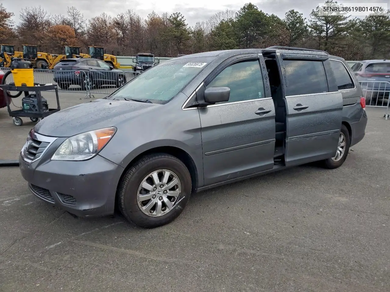 5FNRL38619B014576 2009 Honda Odyssey Exl