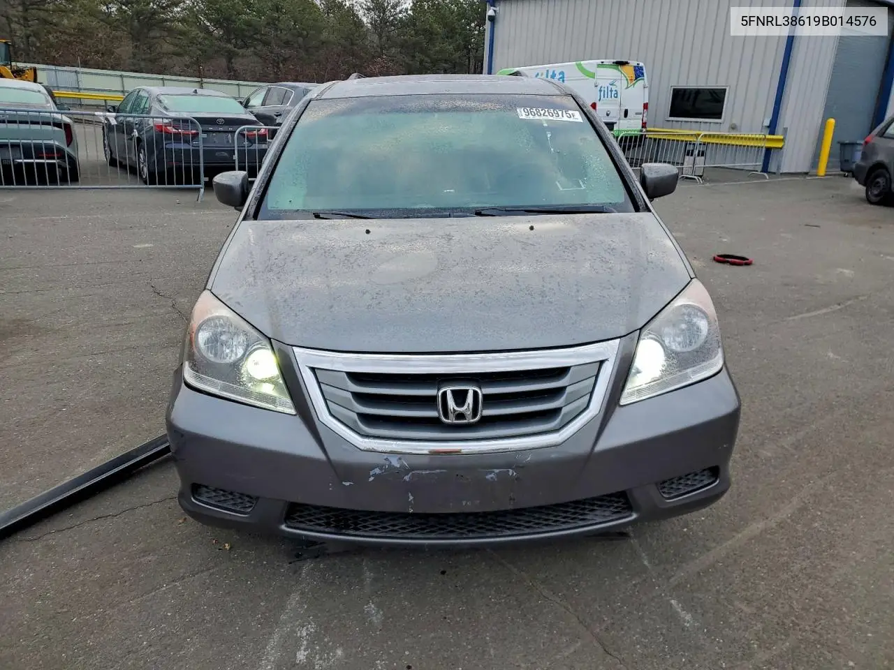 5FNRL38619B014576 2009 Honda Odyssey Exl