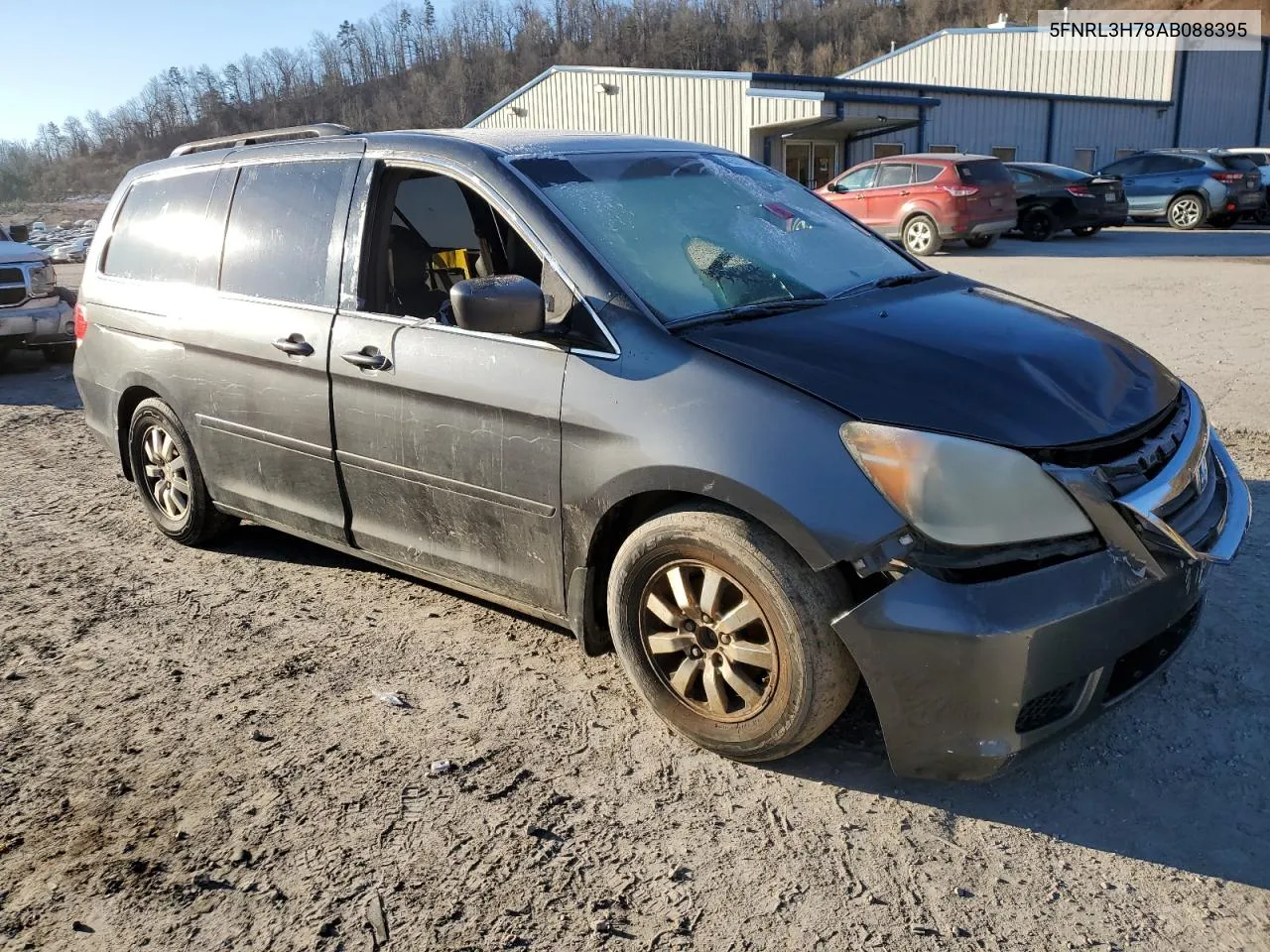 2010 Honda Odyssey Exl VIN: 5FNRL3H78AB088395 Lot: 43597324