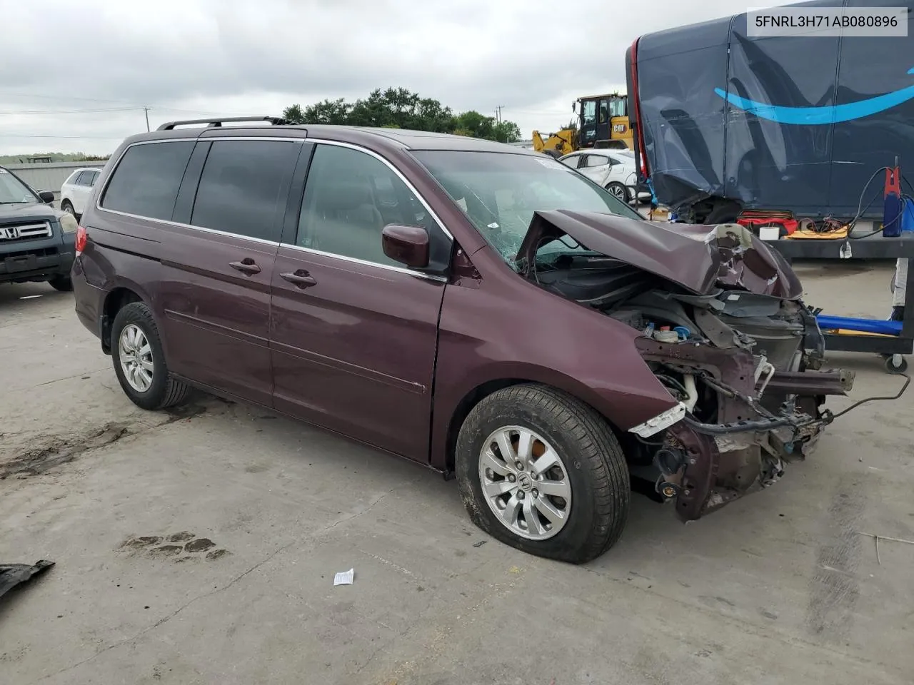 5FNRL3H71AB080896 2010 Honda Odyssey Exl