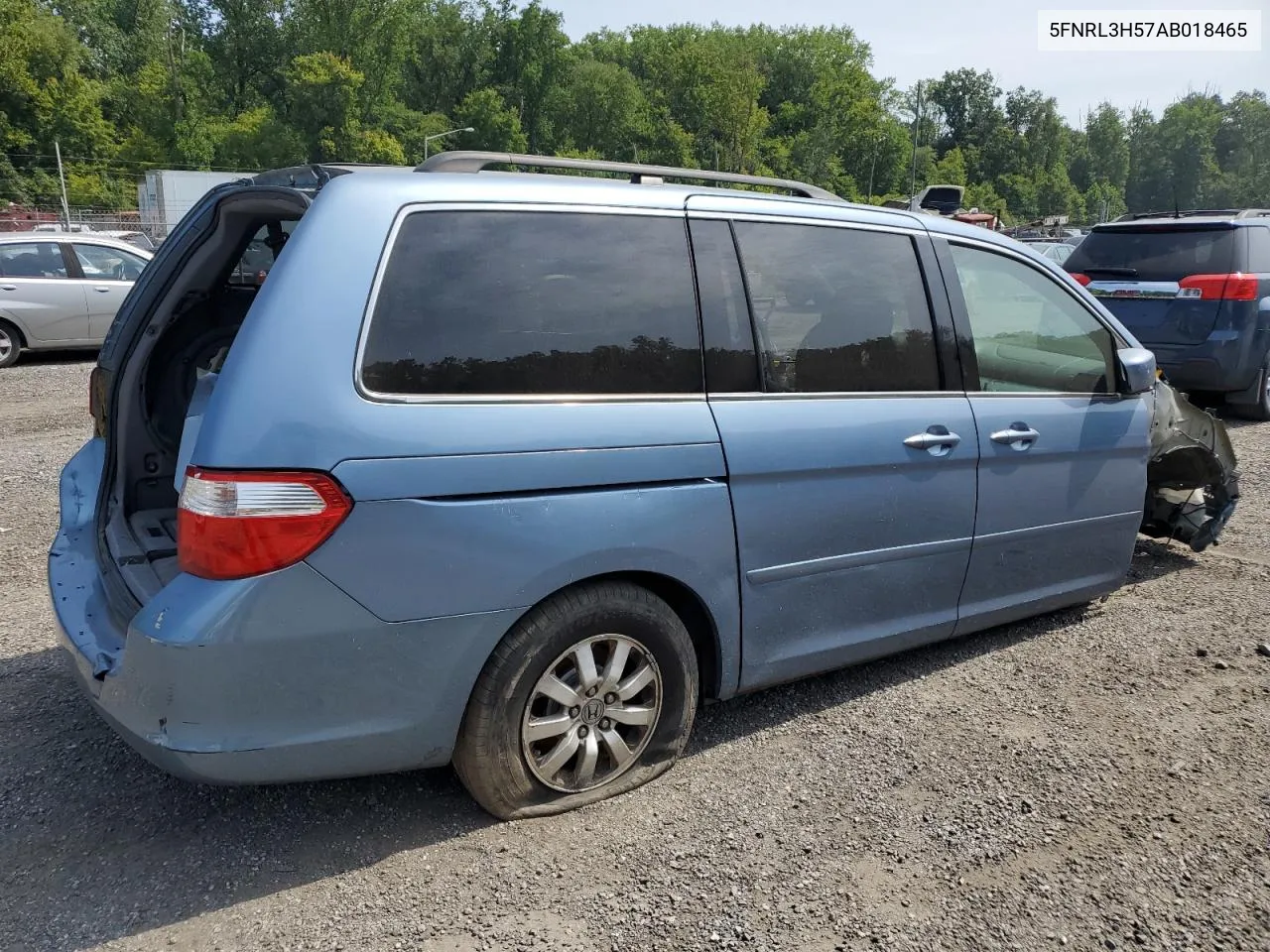 2010 Honda Odyssey Ex VIN: 5FNRL3H57AB018465 Lot: 68681094