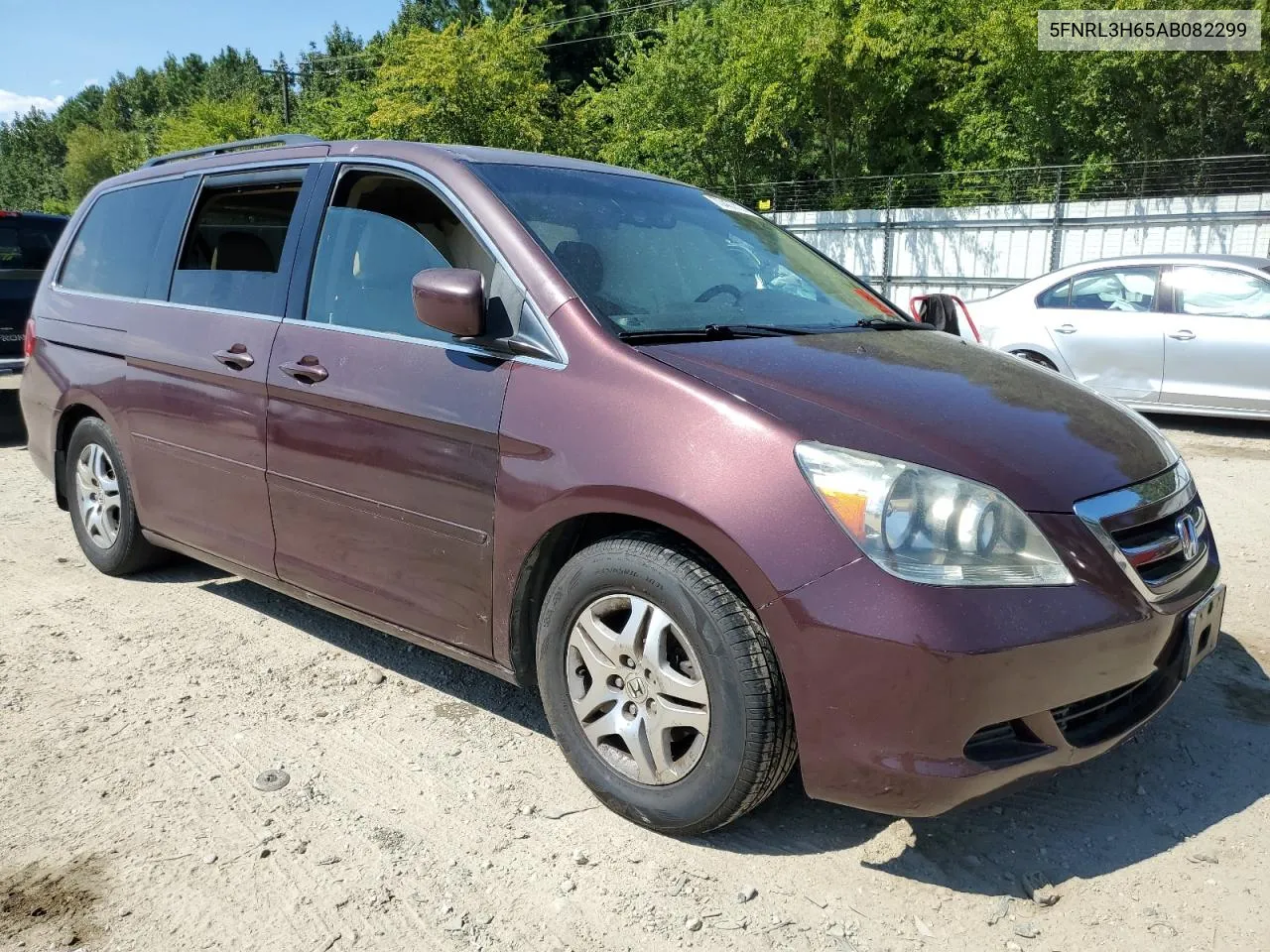 2010 Honda Odyssey Exl VIN: 5FNRL3H65AB082299 Lot: 70407174