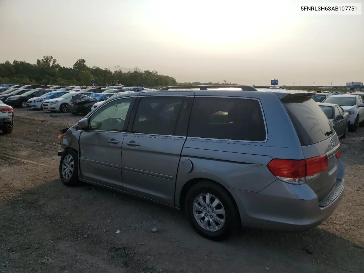 5FNRL3H63AB107751 2010 Honda Odyssey Exl