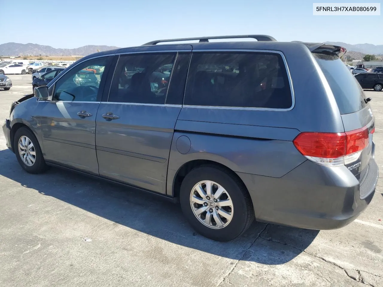 5FNRL3H7XAB080699 2010 Honda Odyssey Exl