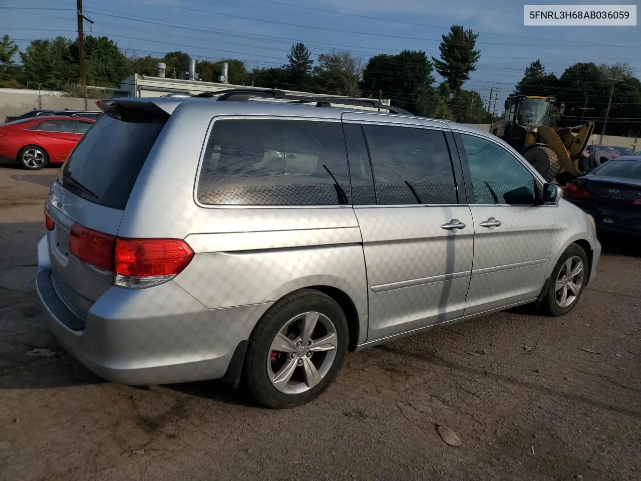 5FNRL3H68AB036059 2010 Honda Odyssey Exl