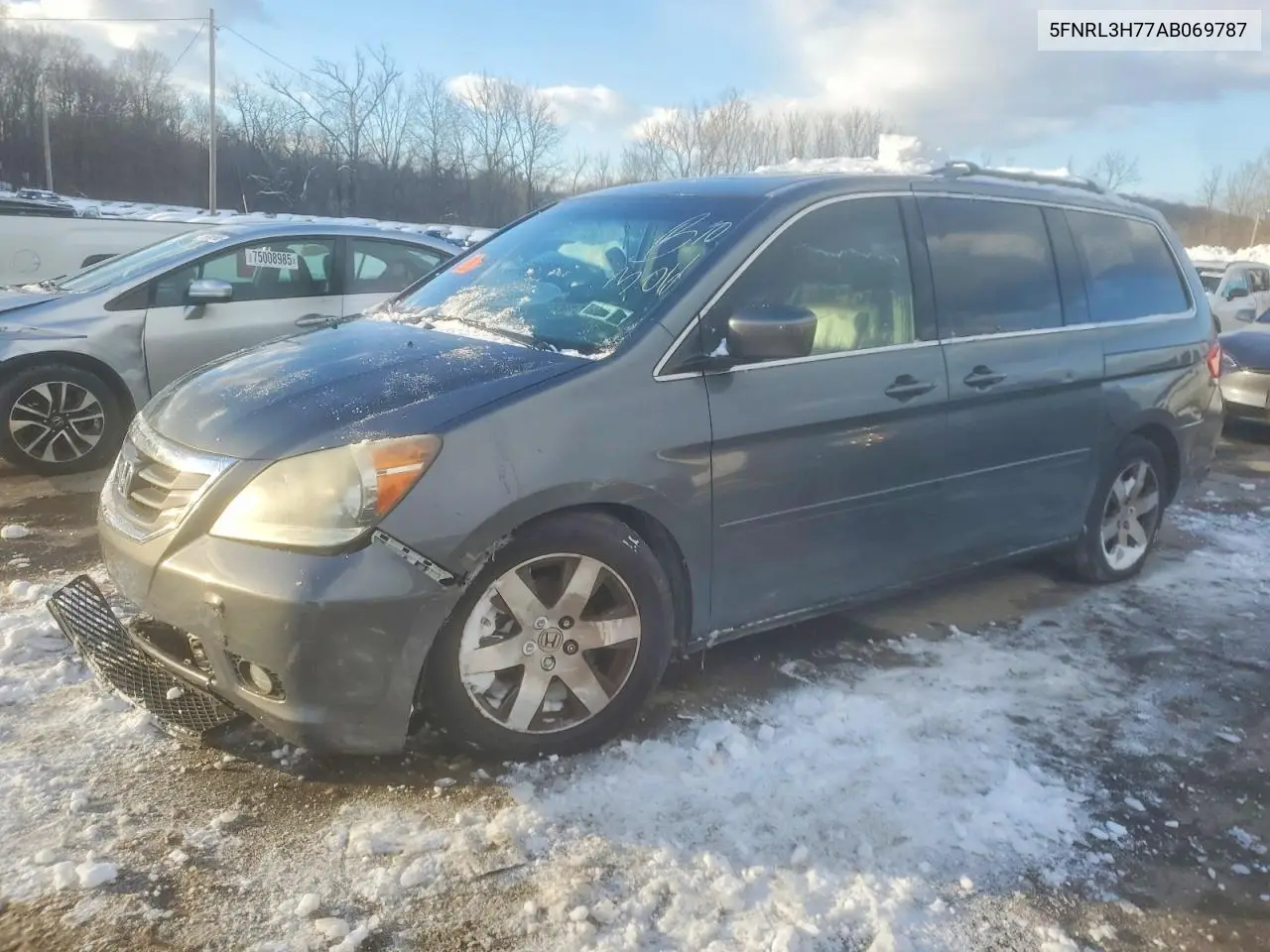 5FNRL3H77AB069787 2010 Honda Odyssey Exl