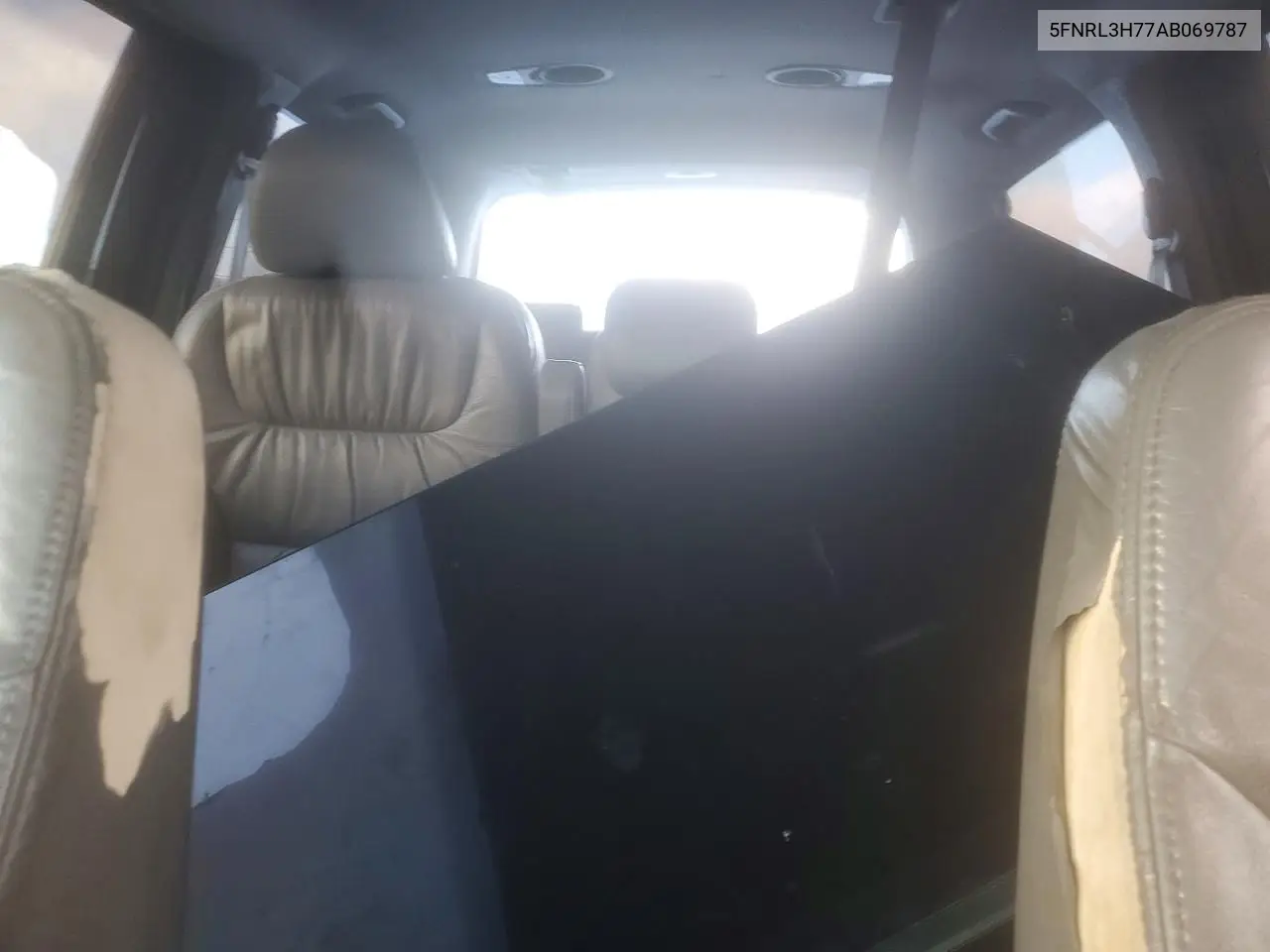 5FNRL3H77AB069787 2010 Honda Odyssey Exl