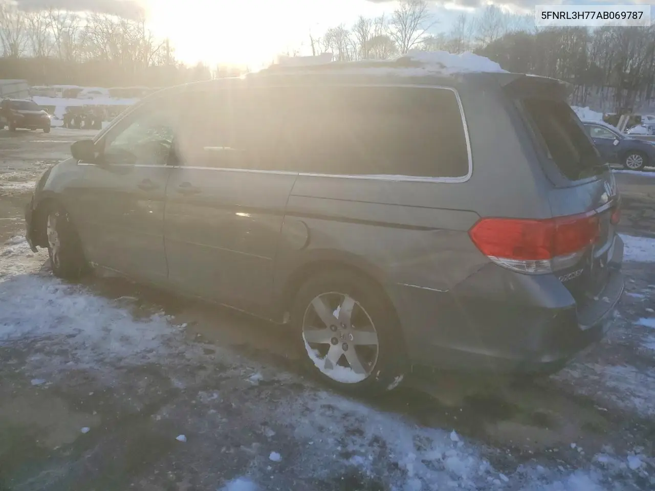 5FNRL3H77AB069787 2010 Honda Odyssey Exl