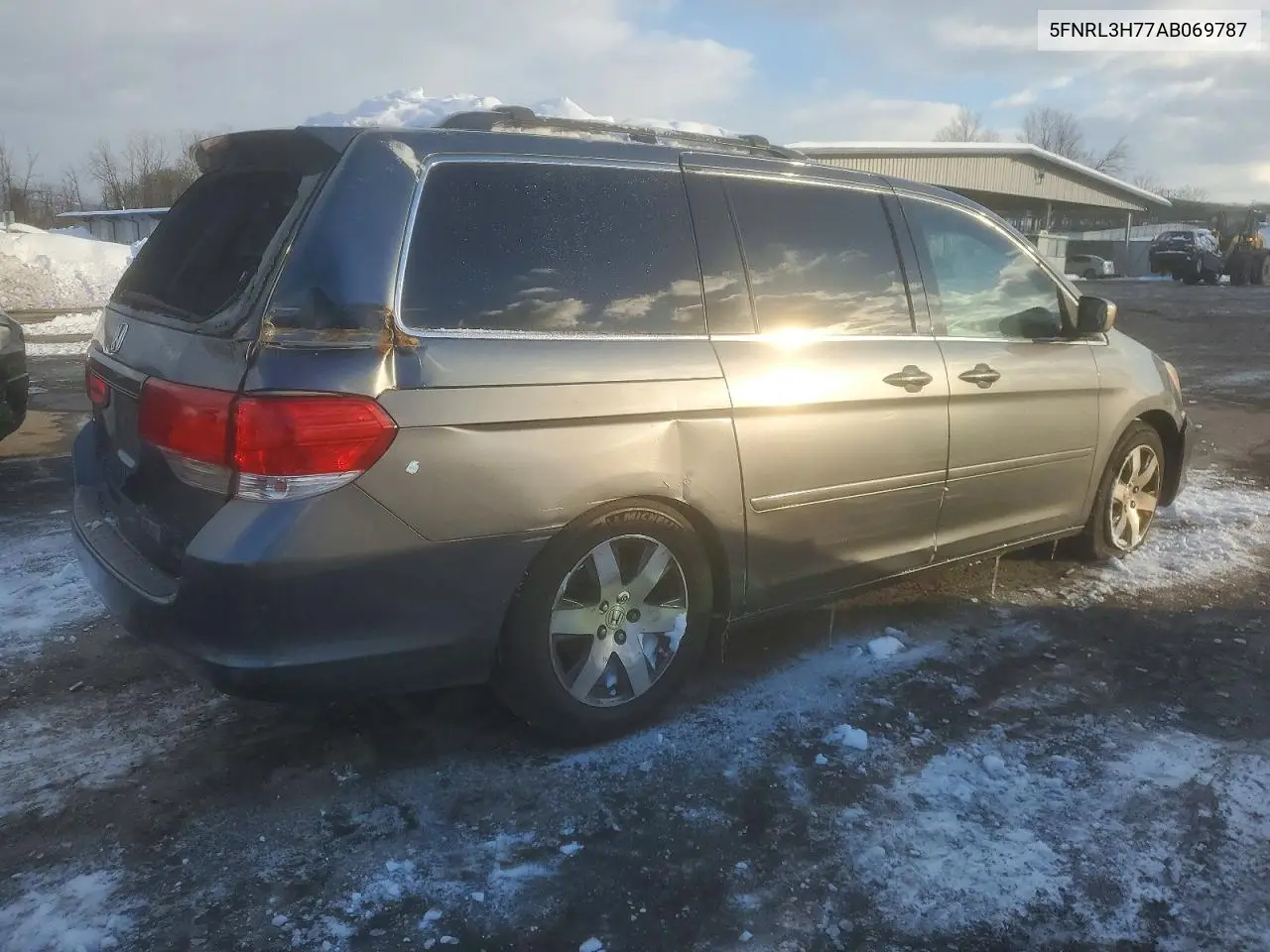 5FNRL3H77AB069787 2010 Honda Odyssey Exl