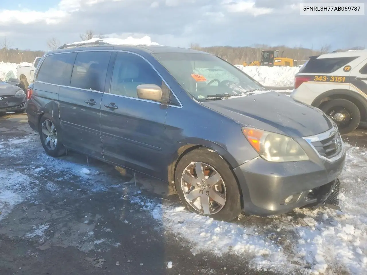 5FNRL3H77AB069787 2010 Honda Odyssey Exl