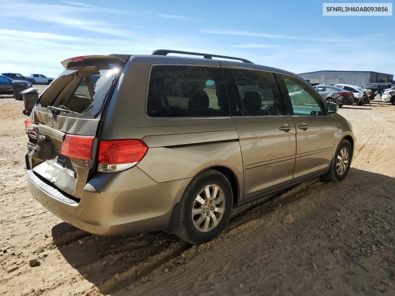 5FNRL3H60AB093856 2010 Honda Odyssey Exl
