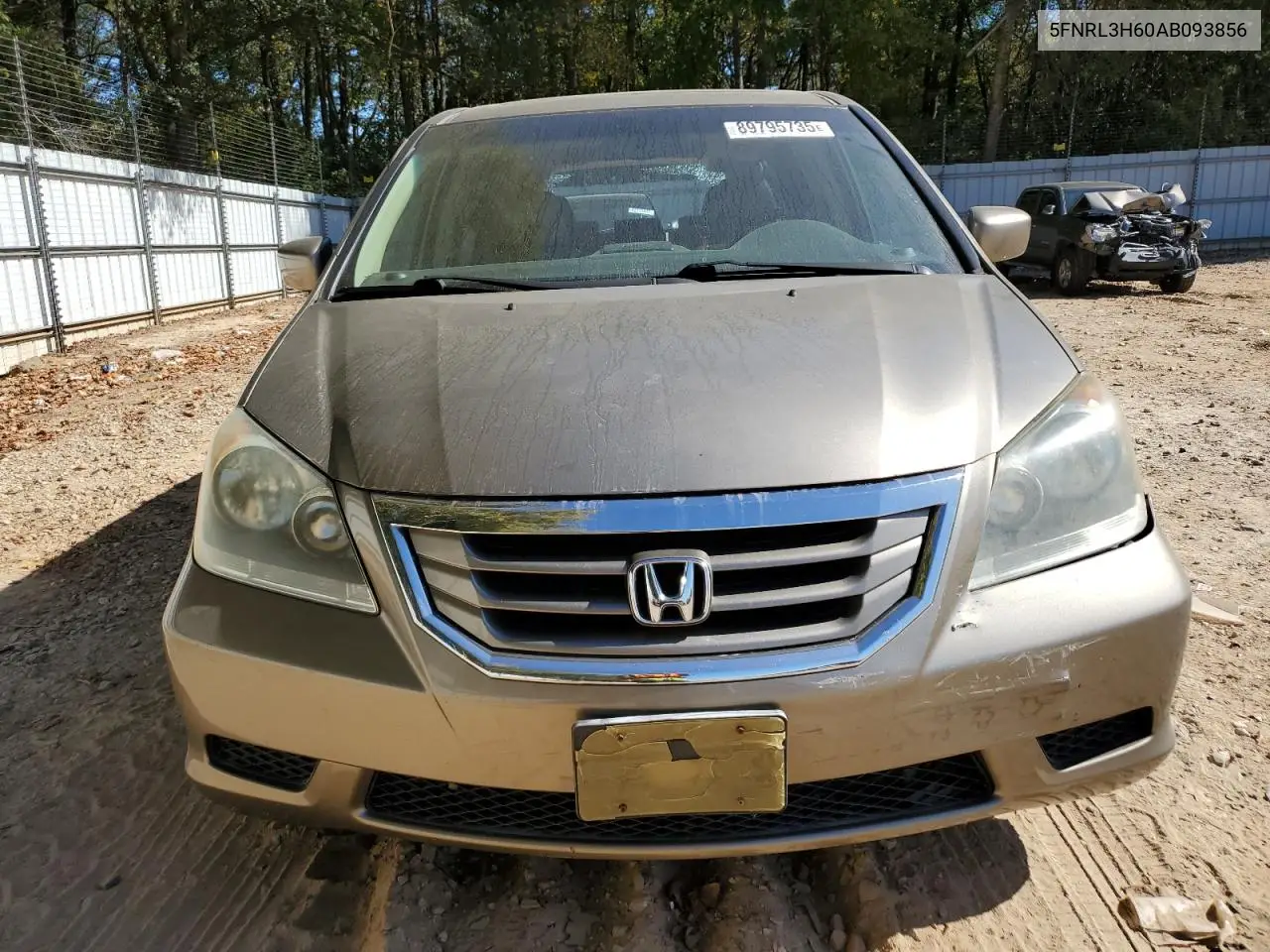 5FNRL3H60AB093856 2010 Honda Odyssey Exl