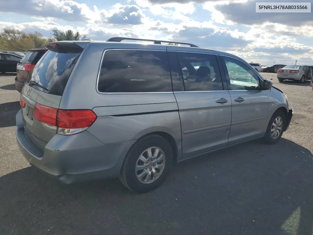 5FNRL3H78AB035566 2010 Honda Odyssey Exl