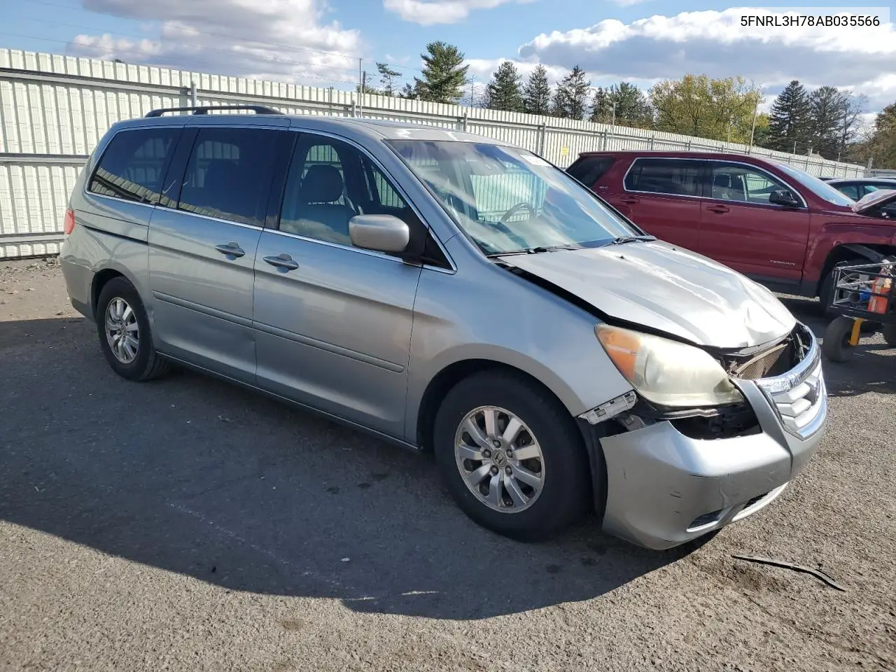 5FNRL3H78AB035566 2010 Honda Odyssey Exl