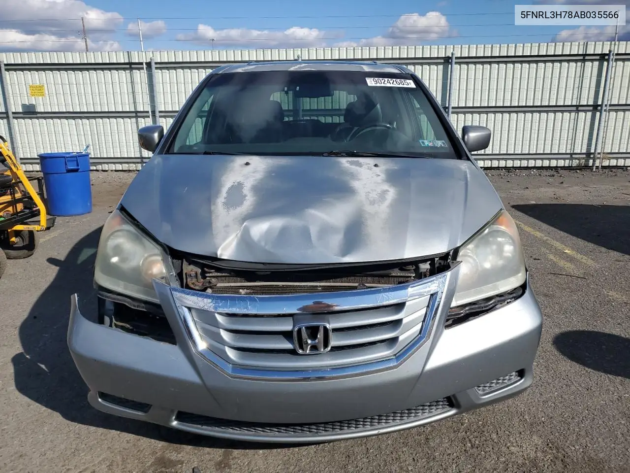 5FNRL3H78AB035566 2010 Honda Odyssey Exl