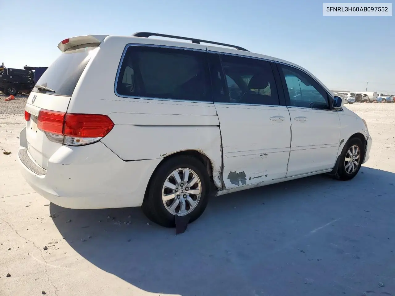5FNRL3H60AB097552 2010 Honda Odyssey Exl