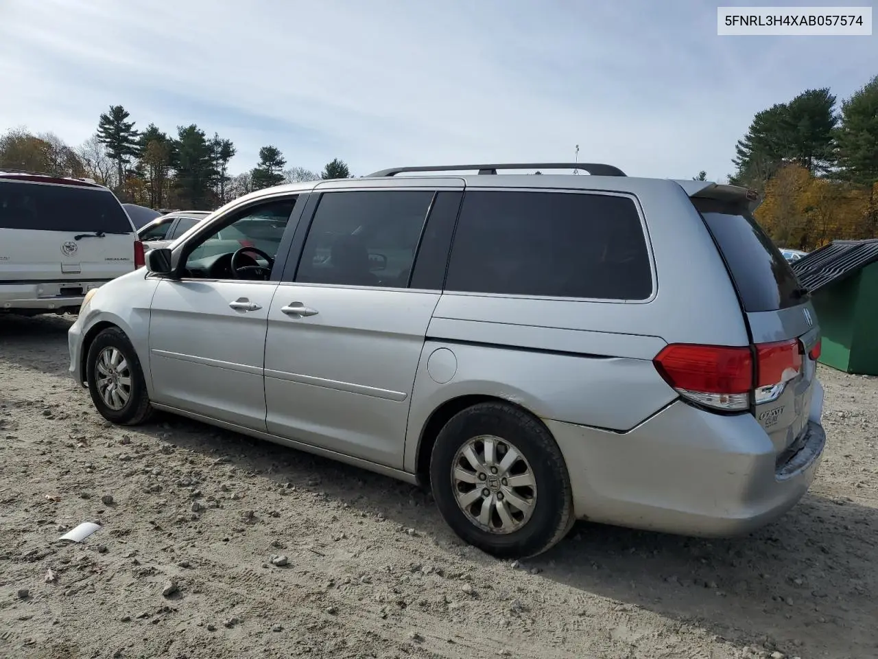 5FNRL3H4XAB057574 2010 Honda Odyssey Ex