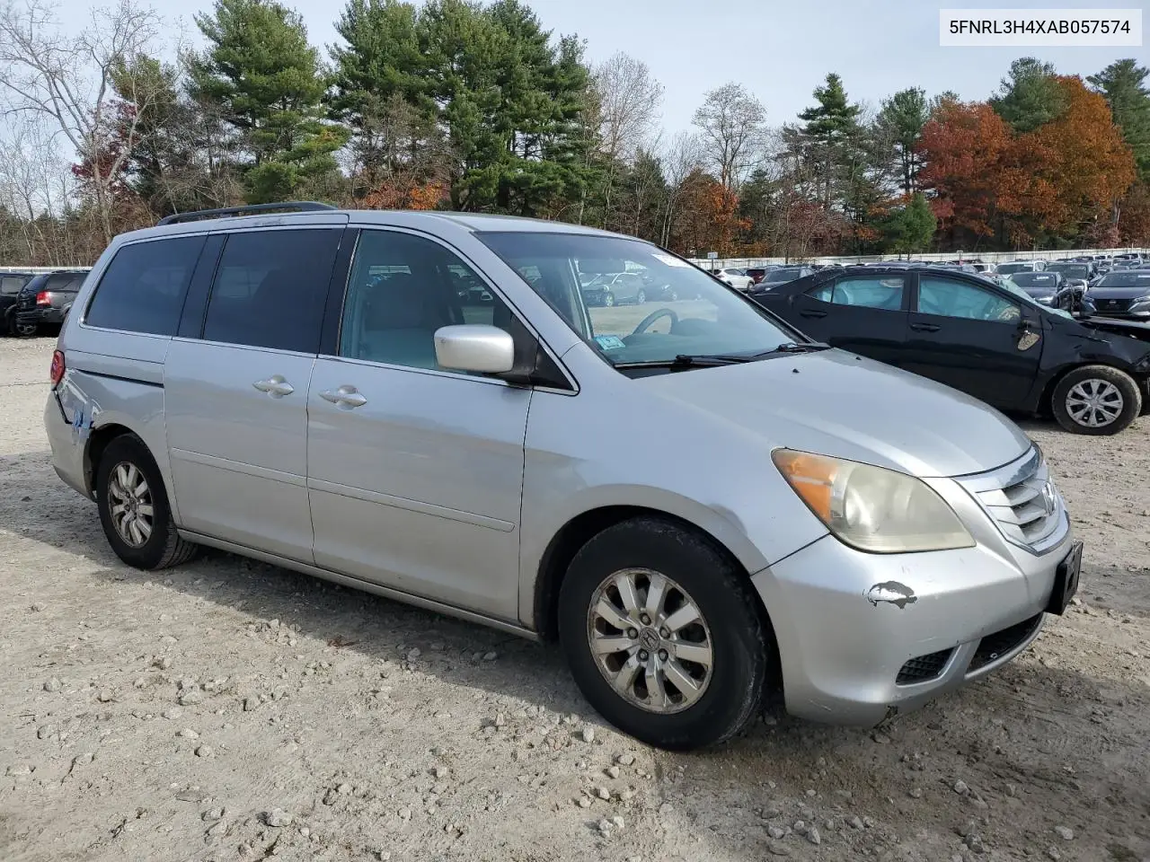 5FNRL3H4XAB057574 2010 Honda Odyssey Ex